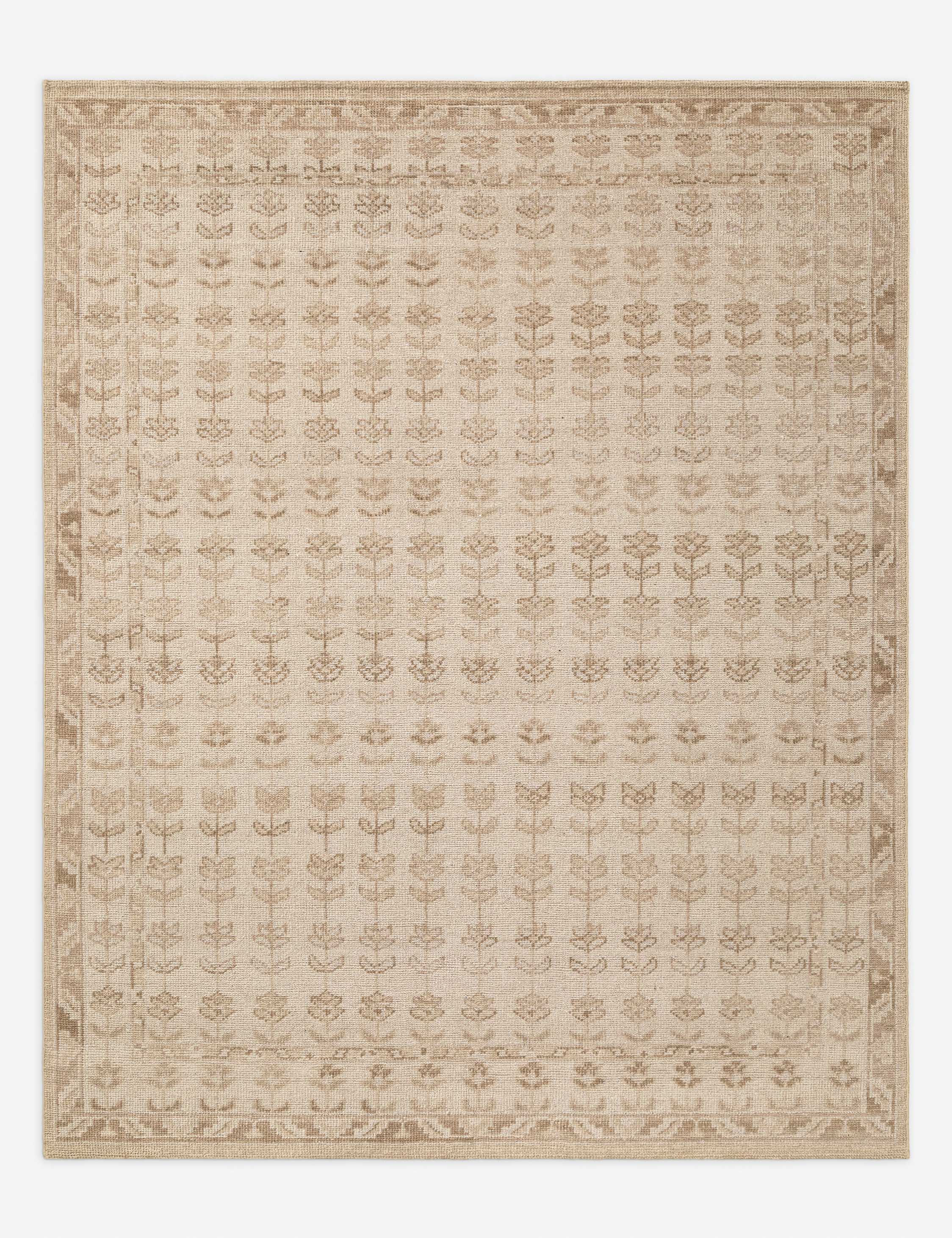 Lulu and Georgia Bollen Hand-Knotted Wool Rug