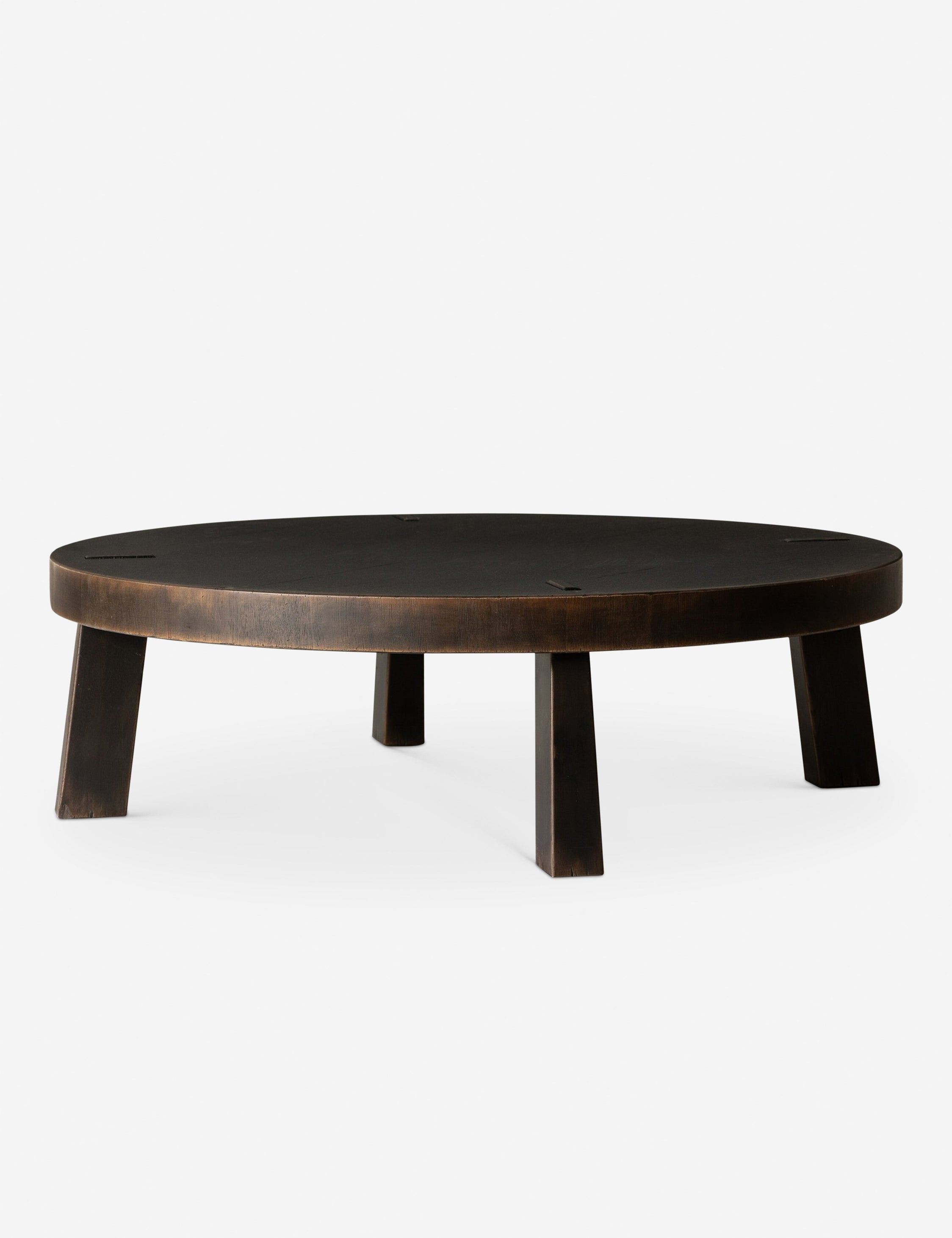 Lulu and Georgia Sadira Round Coffee Table by Amber Lewis x Four Hands - view 2