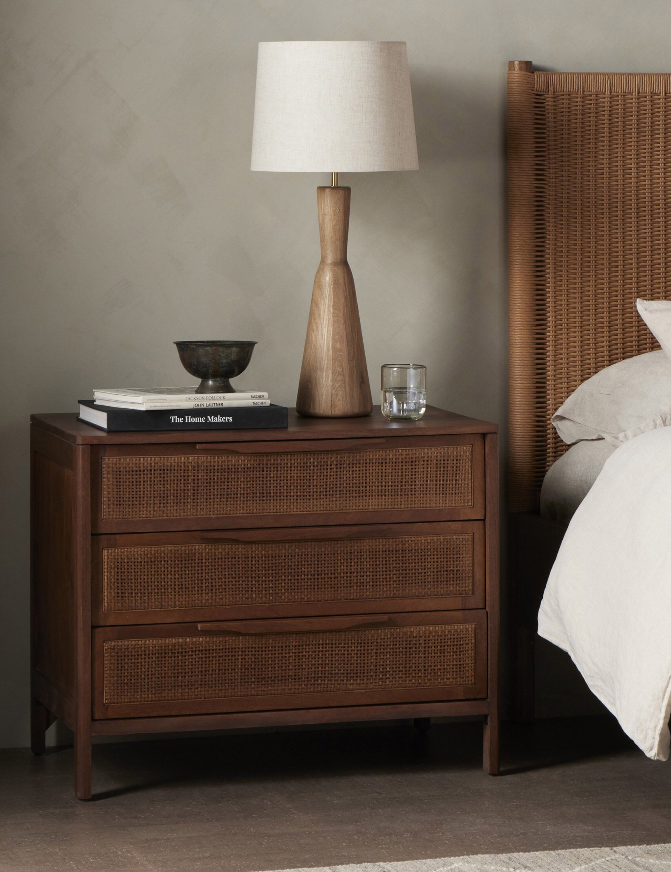 Lulu and Georgia Hannah 3-Drawer Nightstand - view 5