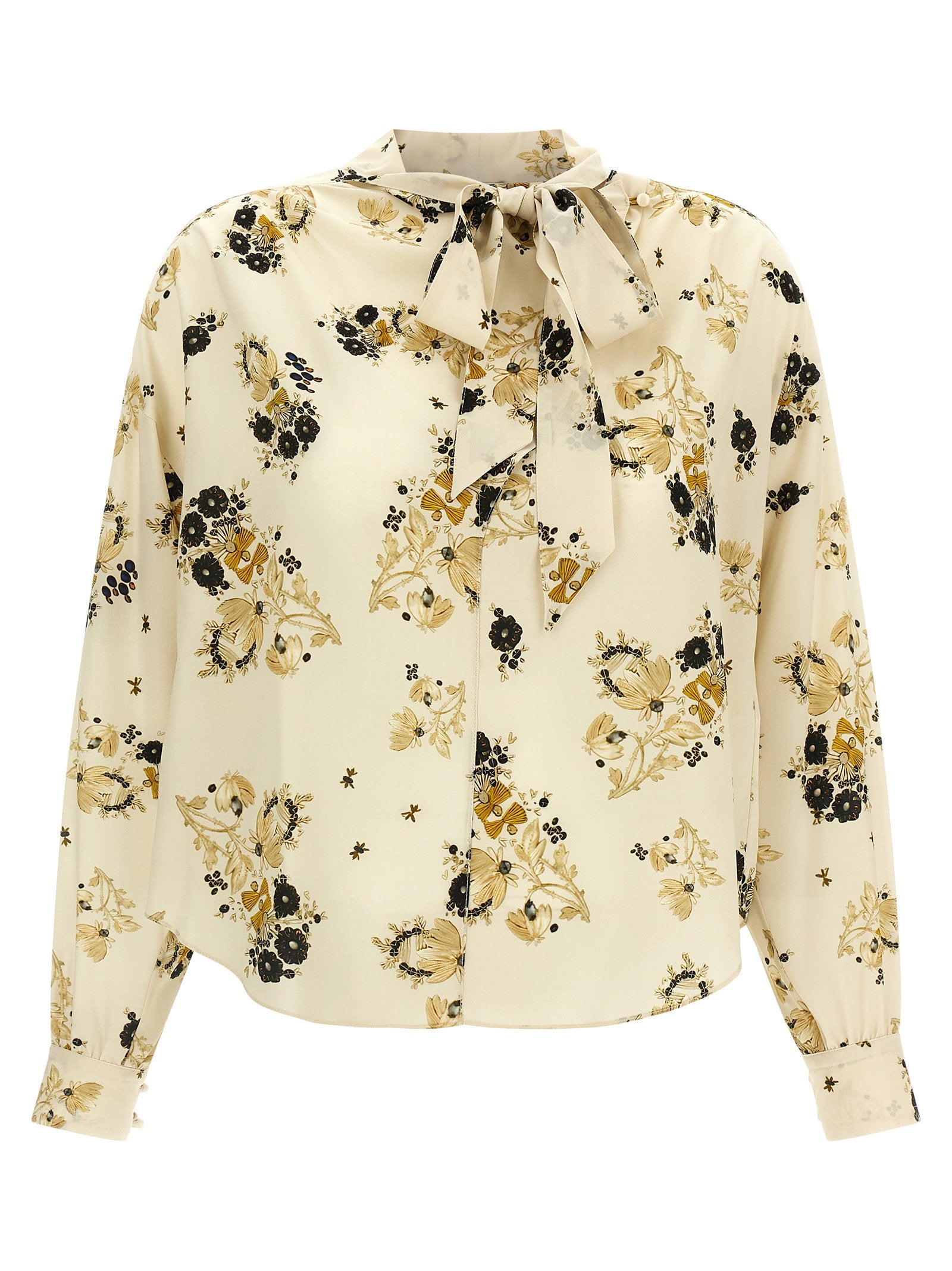 Isabel Marant Fedry Blouse – 91% silk, 9% elastane
