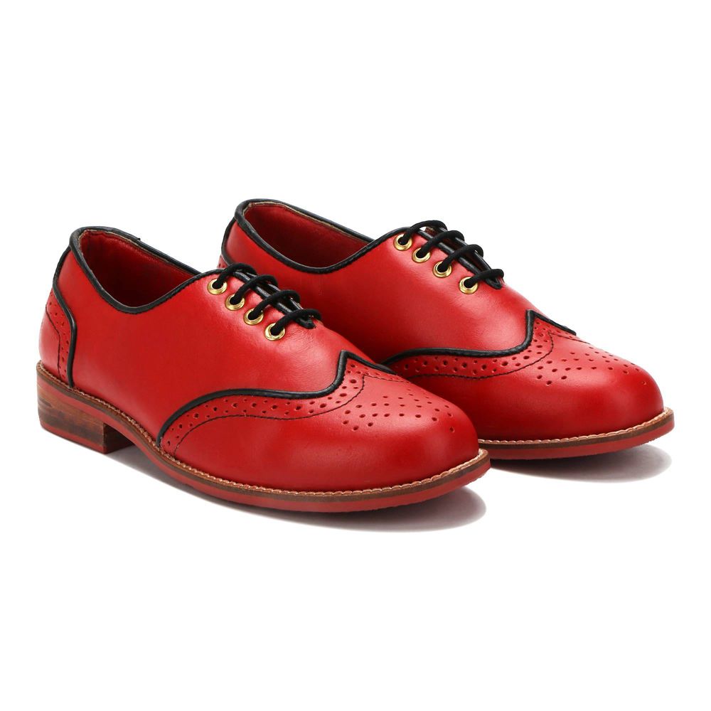 Women crimson – Banjaaran India Core Brogue's Women – Crimson (discontinued)