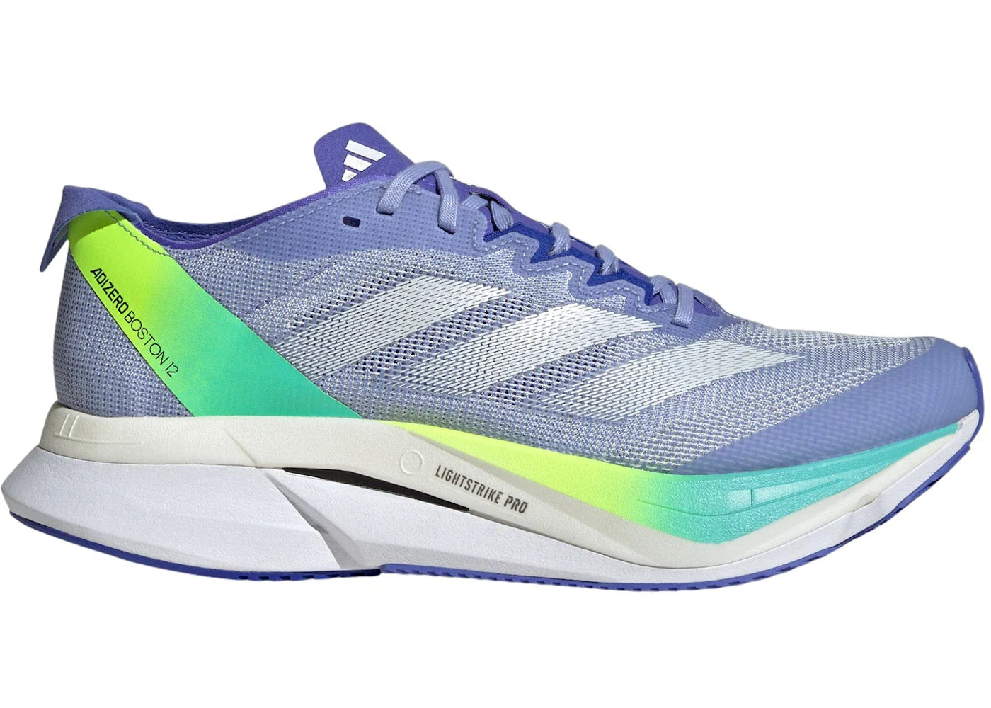 adidas Adizero Boston 12 Blue Spark Zero Metalic Cobalt Blue (Women's) - view 2