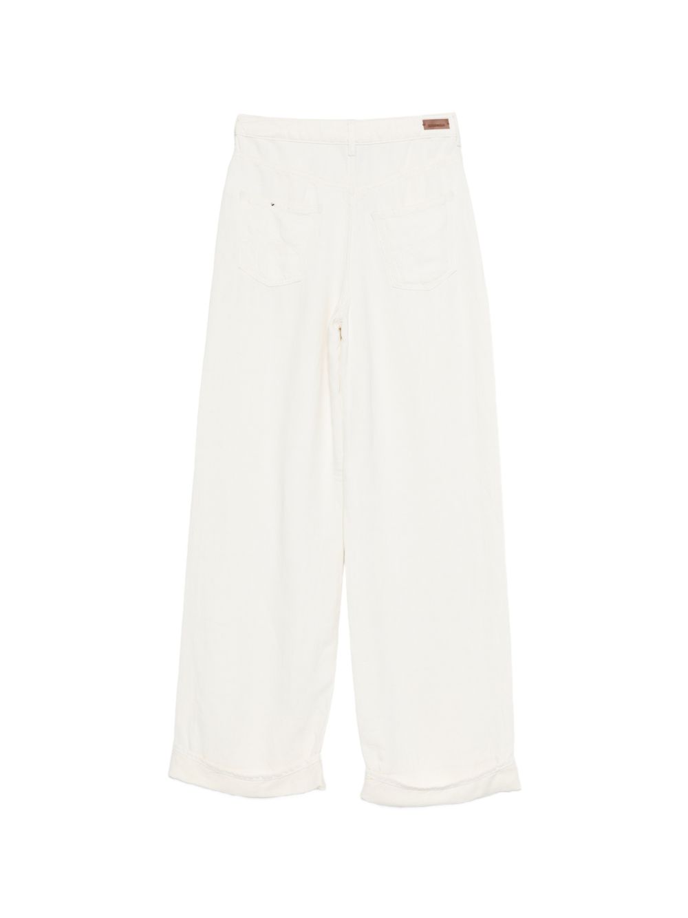 Emporio Armani Linen blend trousers – 60% Lyocell, 40% Linen - view 2
