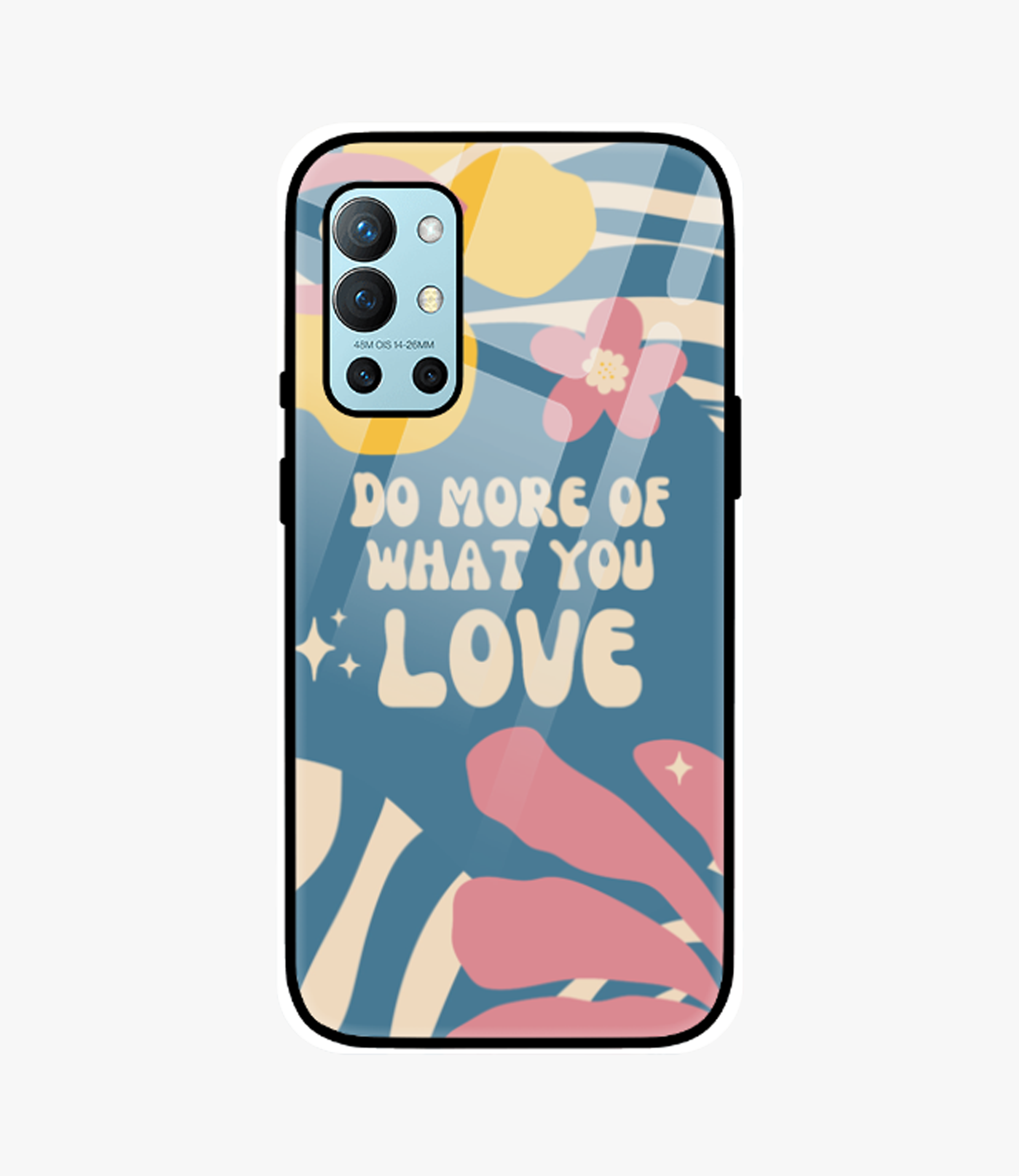The Case Company Do More Of What You Love Glass Case for Oneplus 9R