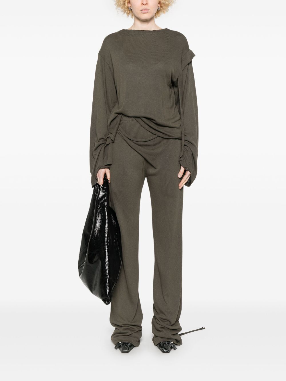 Ottolinger Deconstructed trousers – Viscose 80% Linen 20% - view 5