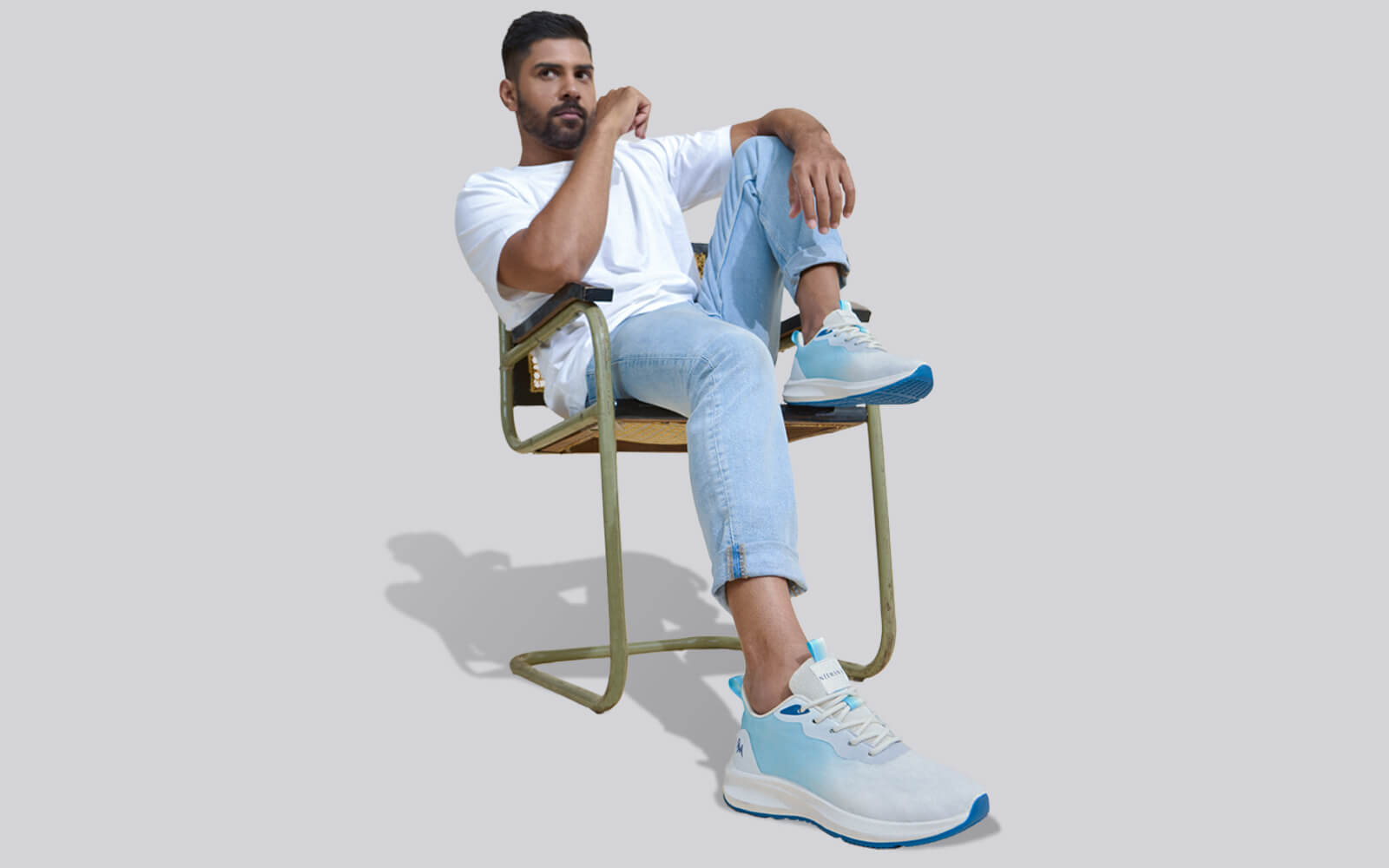 Neeman's The Spiffs : White - Aqua - view 8