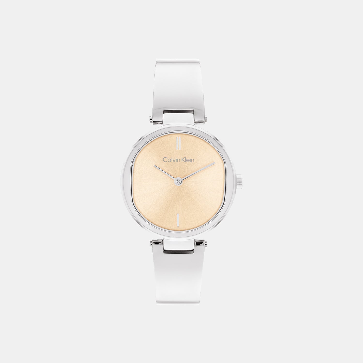 Calvin Klein Ck Elevated Women Quartz Gold Dial Analog Stainless Steel Watch 25200311