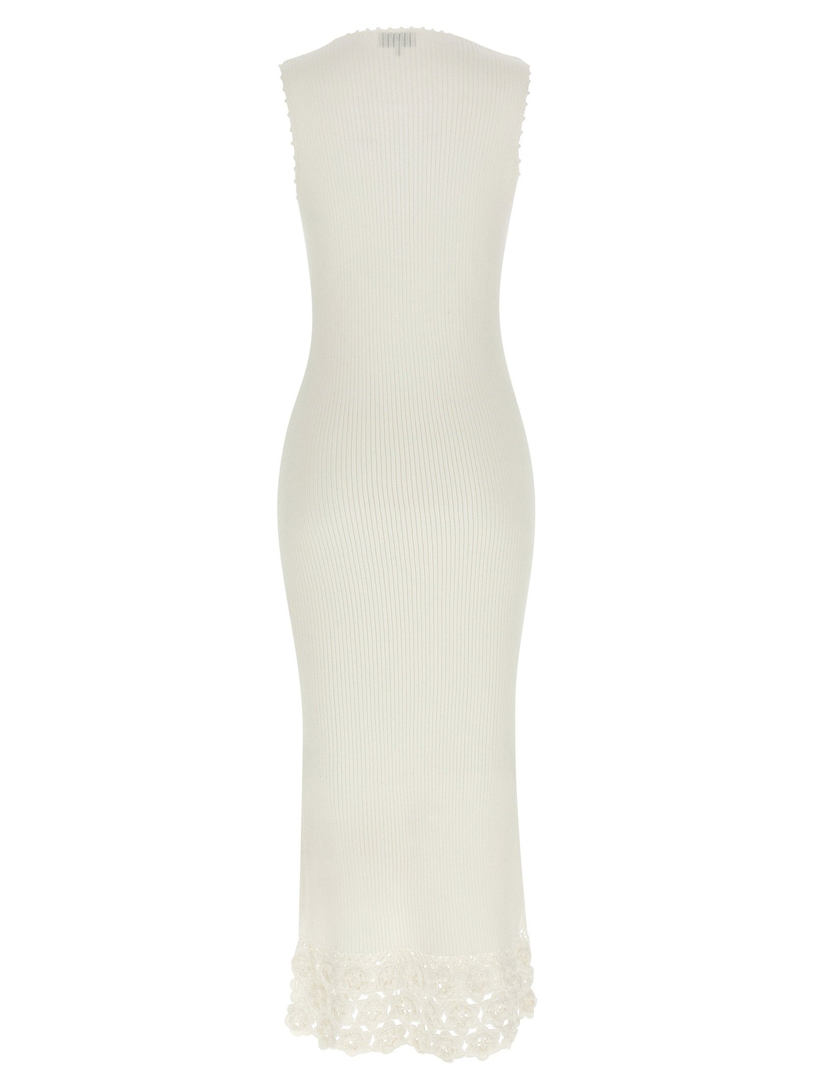 Ganni Cotton Crochet Dress - view 2