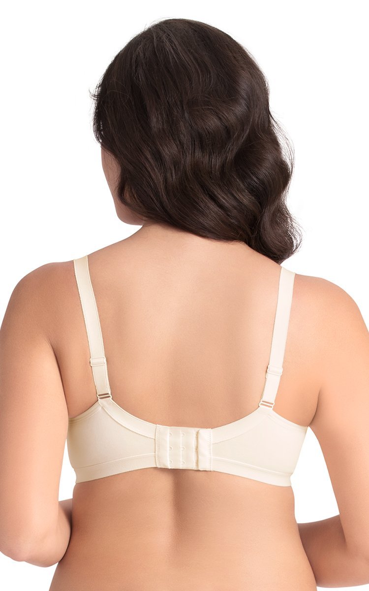 Ultimo Essential Cotton Non-Padded Non-Wired Bra (Pack of 2) - Whtsmke-Whtsmke Pr - view 3