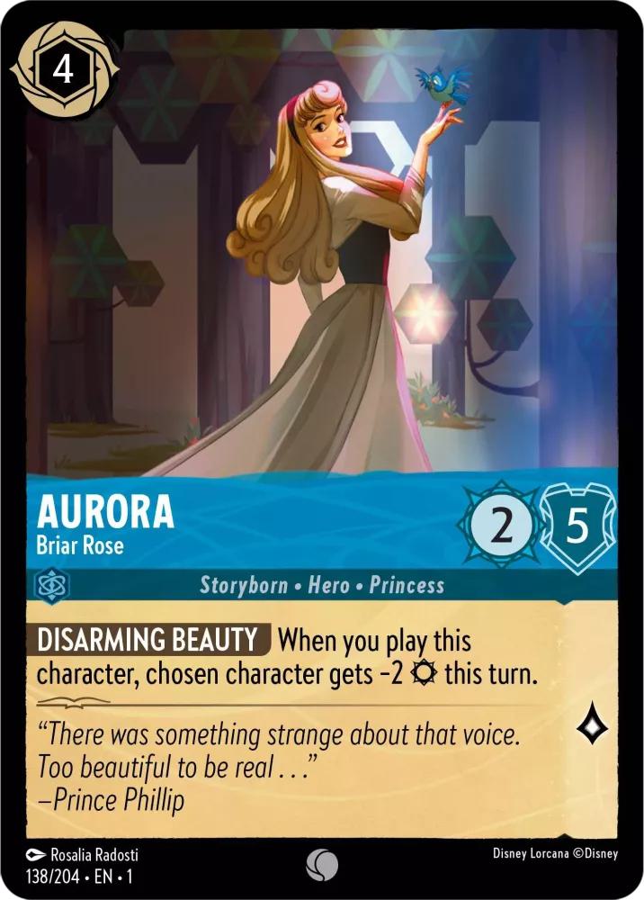204 the first – Lorcana Aurora - Briar Rose - 138/204 [The First Chapter] [Non-Foil]