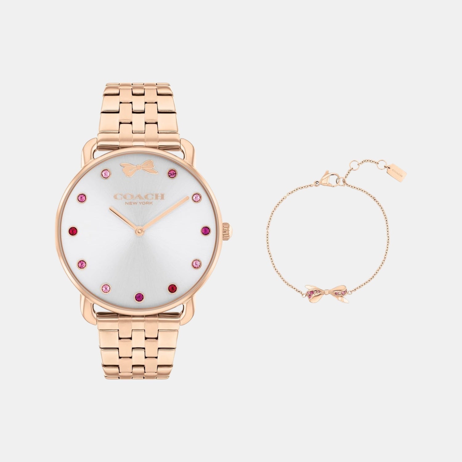 Coach Elliot Women Quartz Silver & White Dial Analog Stainless Steel Watch 14000127