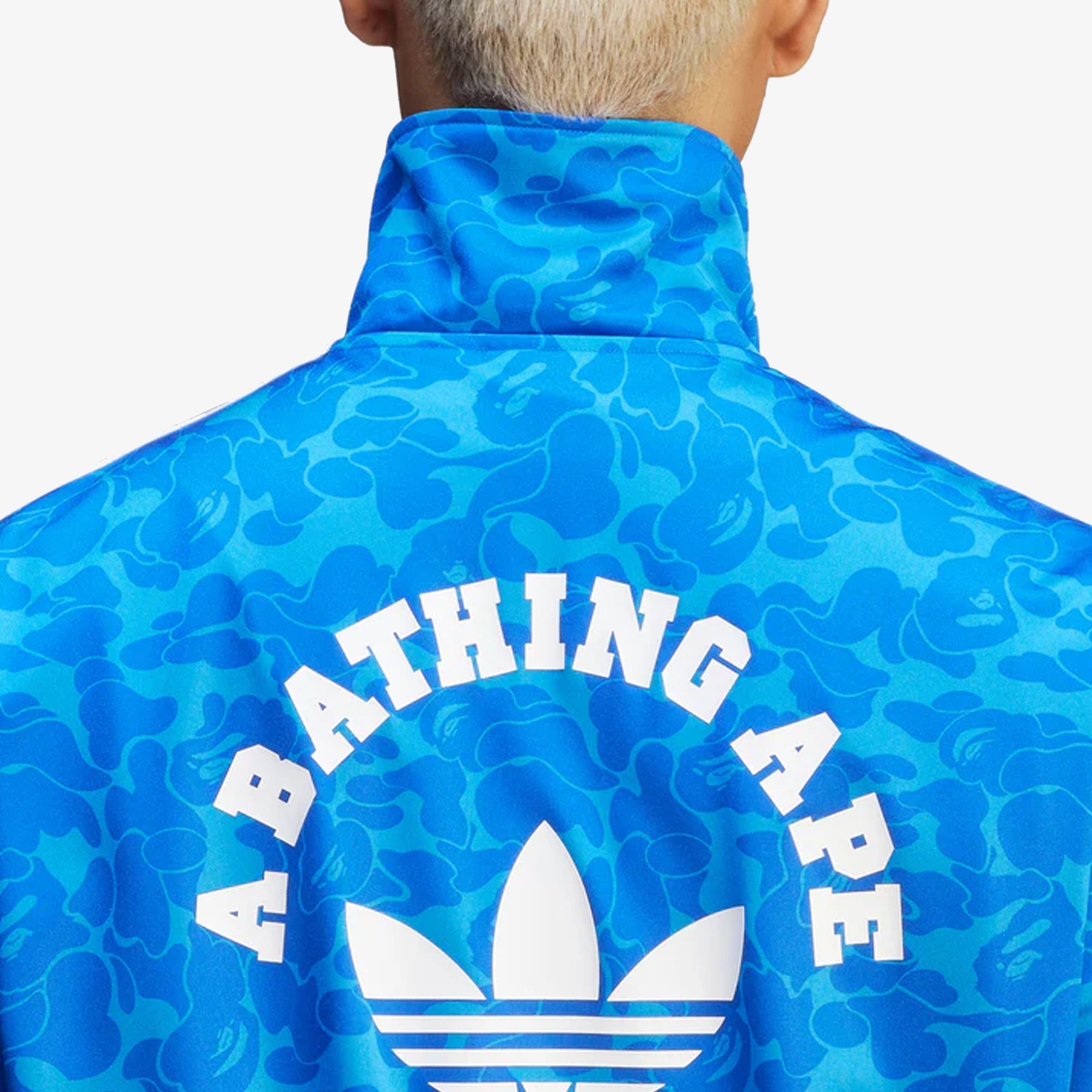 Adidas Originals | Bape Firebird Track Top { Blue - view 5