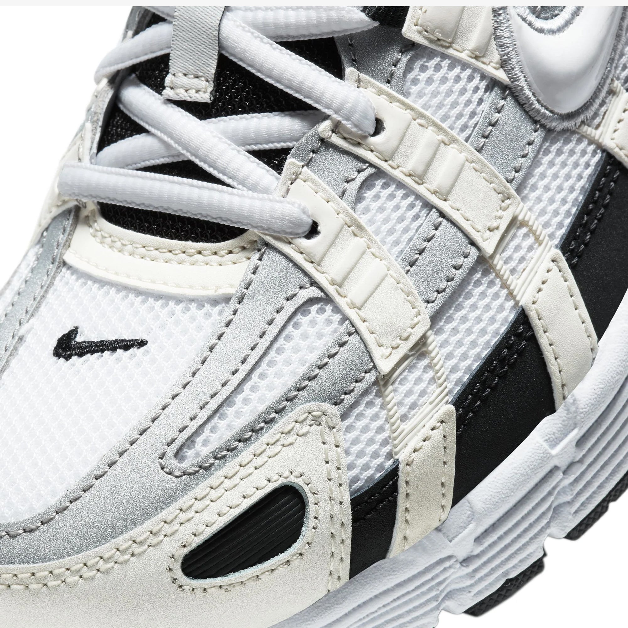 Nike | P-6000 { SAIL/WHITE-WOLF GREY-METALLIC SILVER - view 2