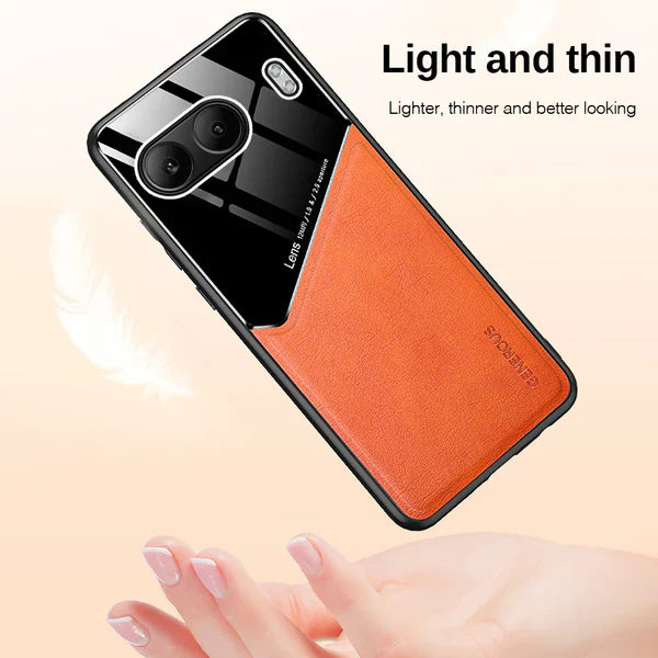 OnePlus Nord 4 Vintage Leather Magnetic Holder Case - view 6