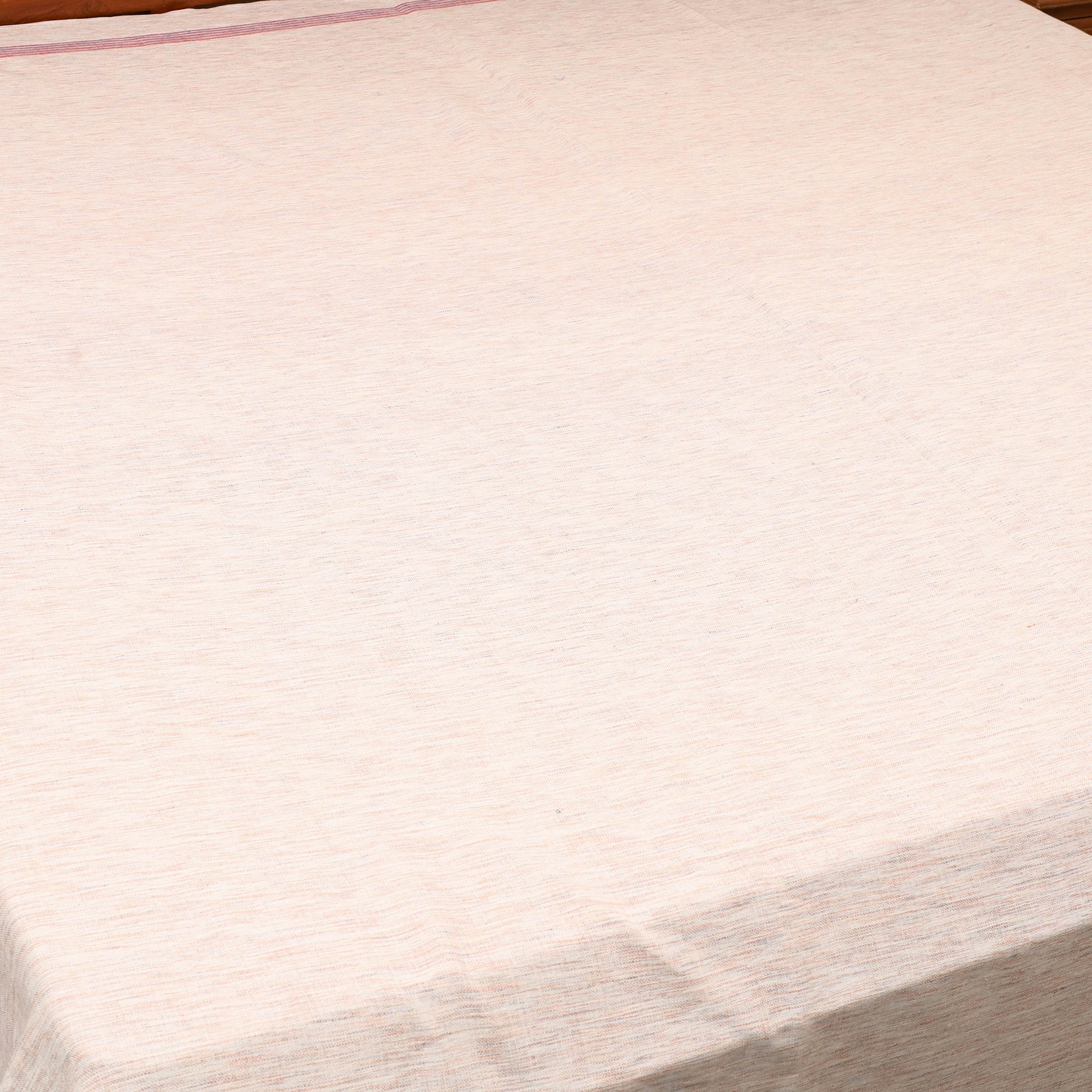 GWALIOR HANDLOOMS Beige - Plain Cotton Double Handloom Bed Cover (98 x 90 in) 31 - view 2