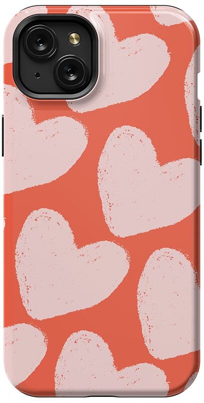 Casetry Love You More | Heart Doodle Case