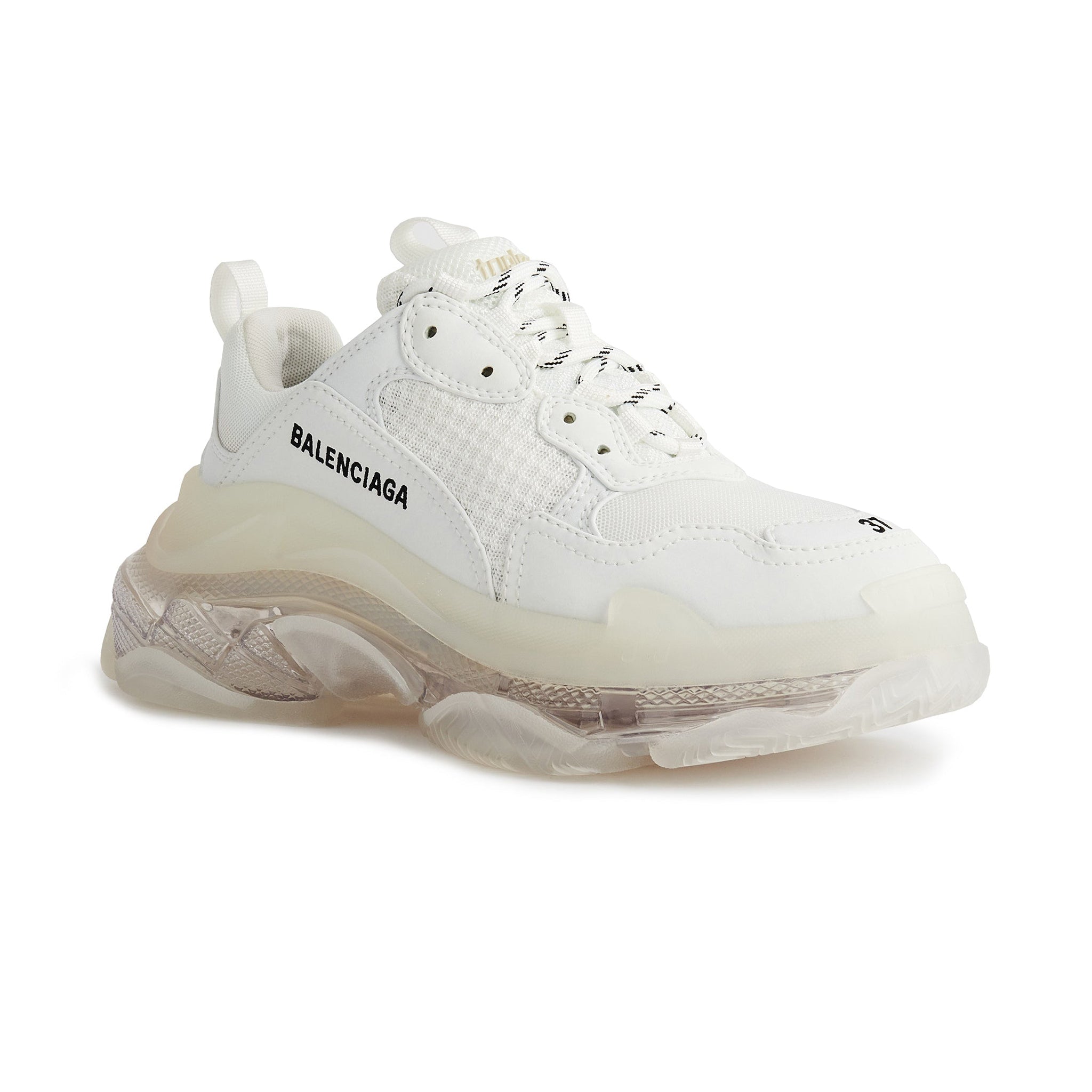 Balenciaga Triple S Sneaker Polar White Clear Sole - view 2