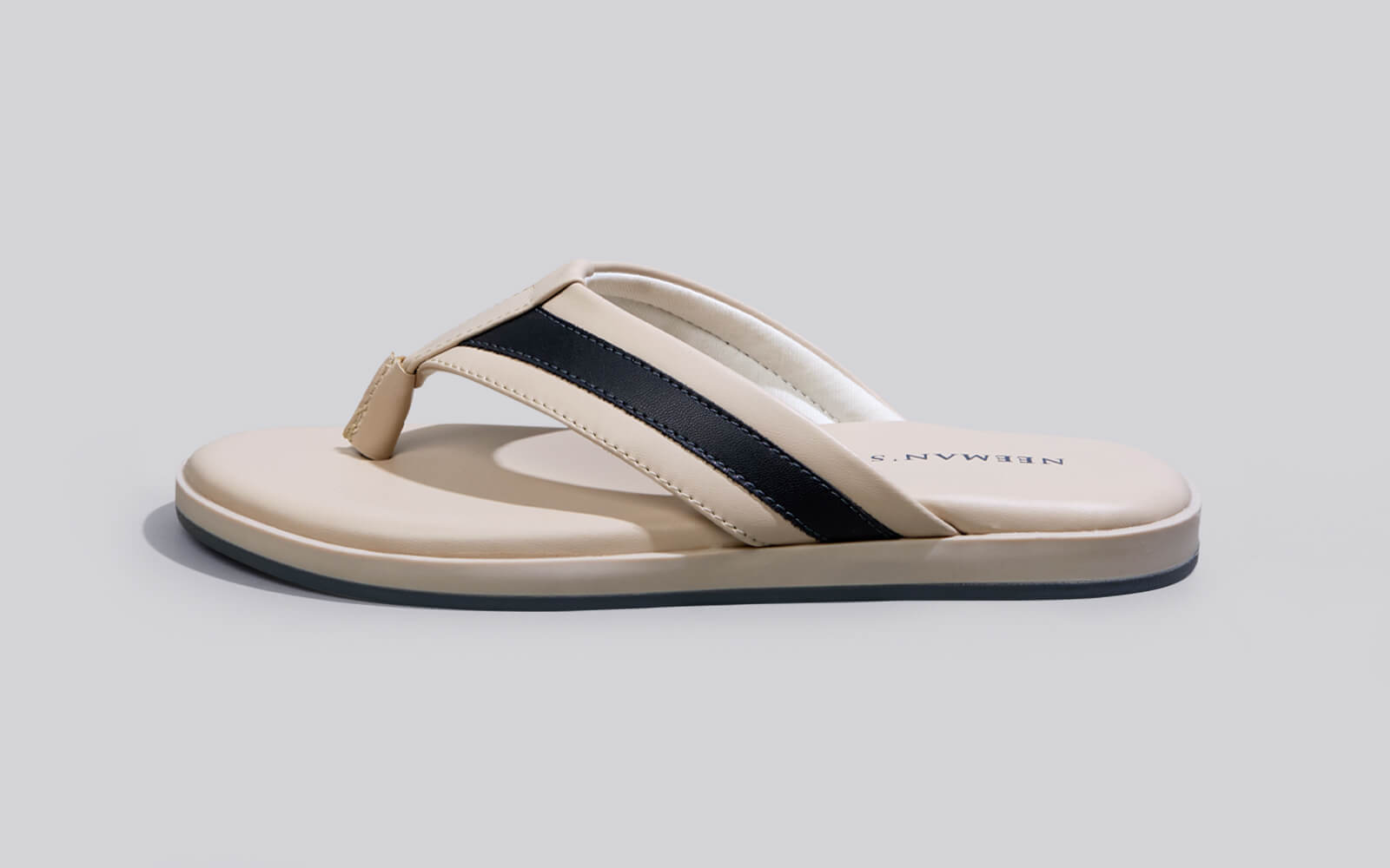 Neeman's Indo-Western Flips : Ivory-Grey - view 2
