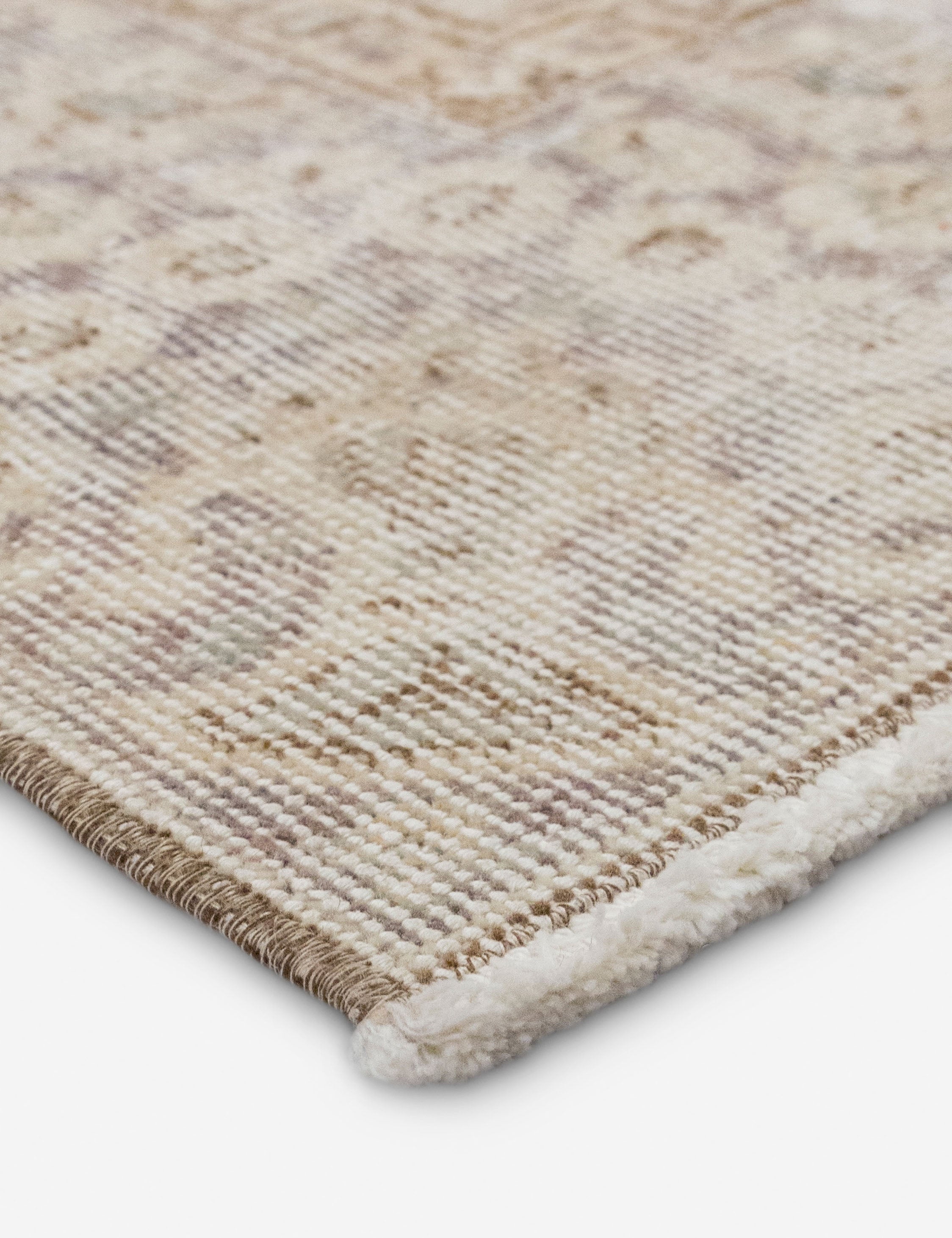 Lulu and Georgia Vintage Turkish Hand-Knotted Wool Rug No. 541, 7'9" x 11'3" - view 2