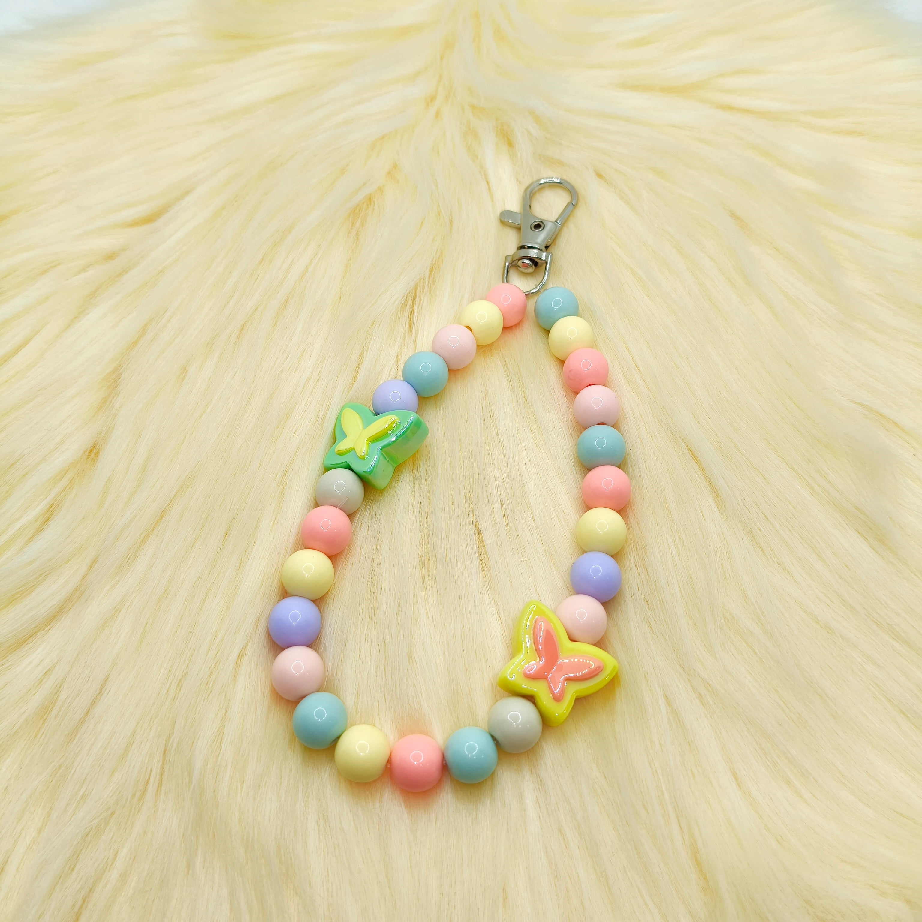 Casebasket Pastel Butterfly Phone Hook Chain Charm - view 2