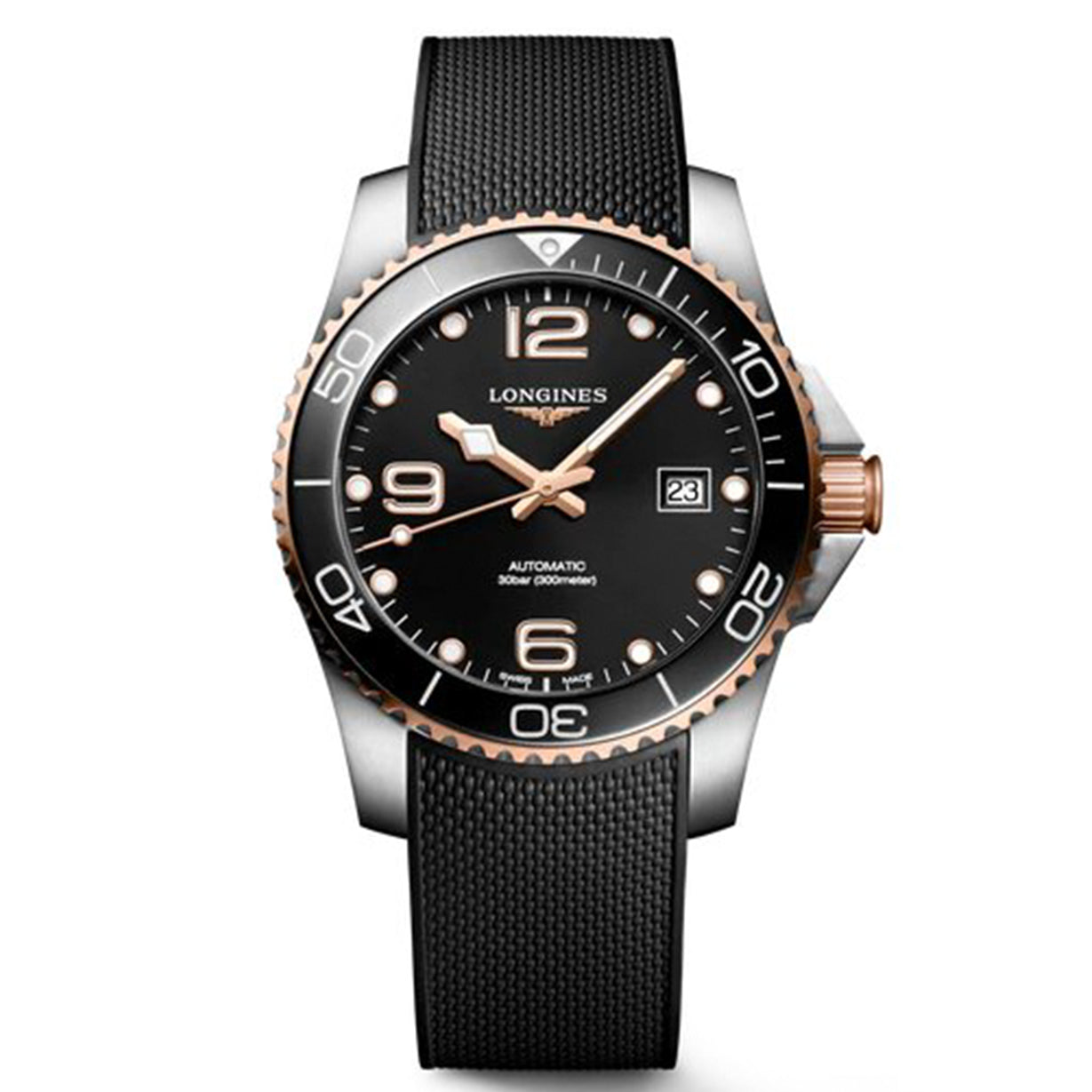 Longines Hydroconquest Black Dial Men 43mm - view 4