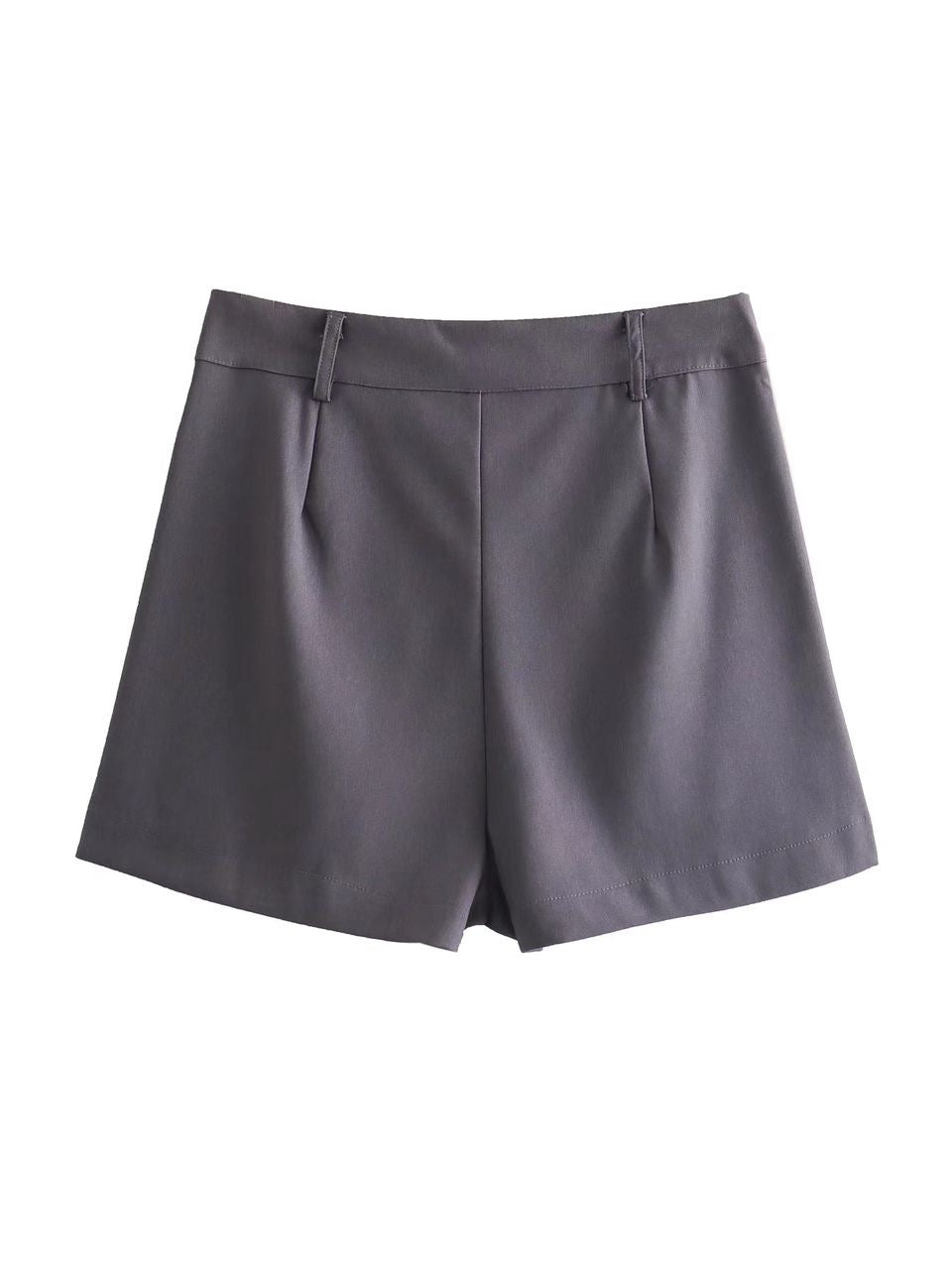 Alamode By Akanksha Dexo Luxe Linen Coord Set in Grey - view 3