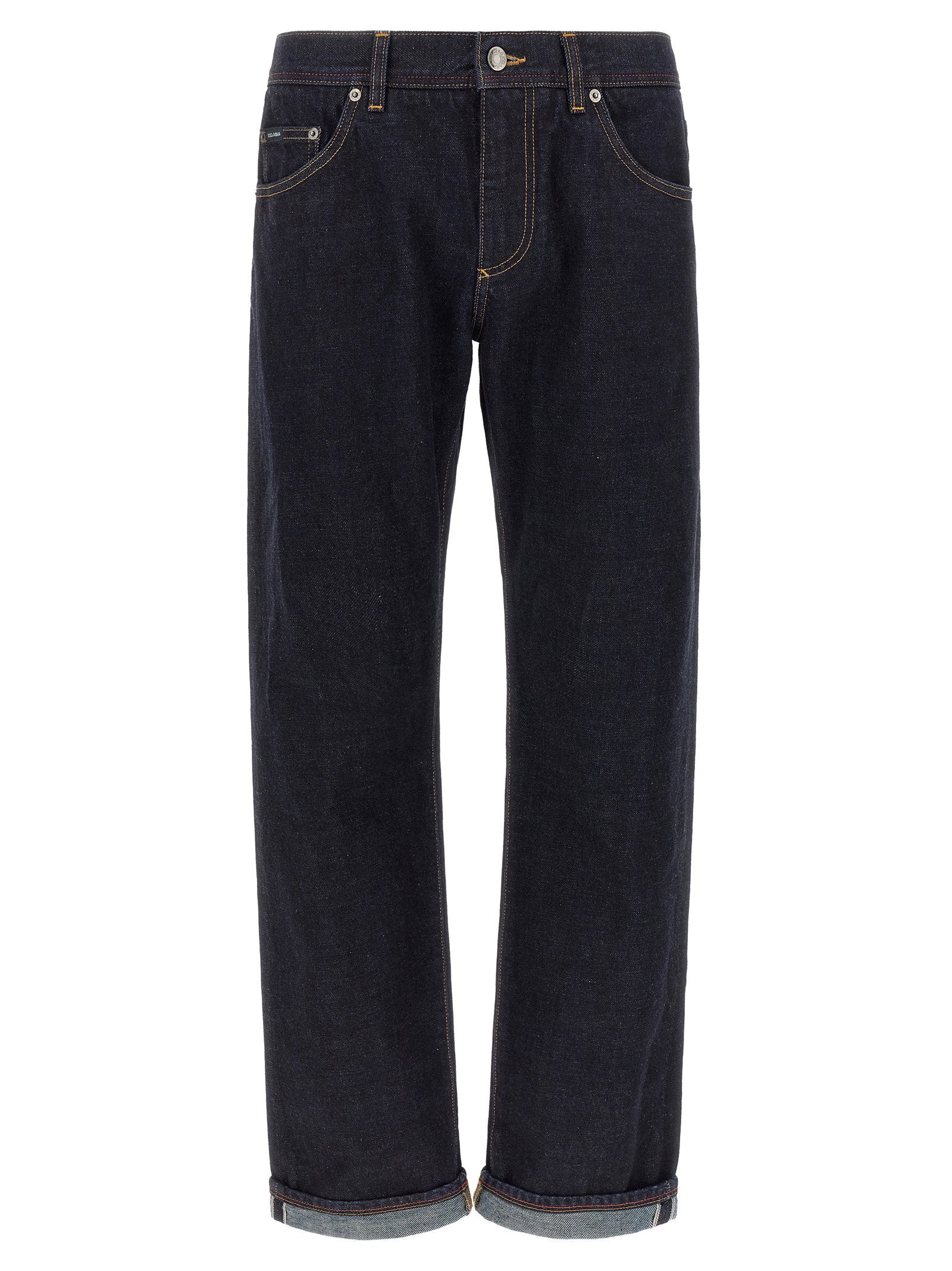 Dolce & Gabbana Dg Embroidery Jeans – 100% cotton