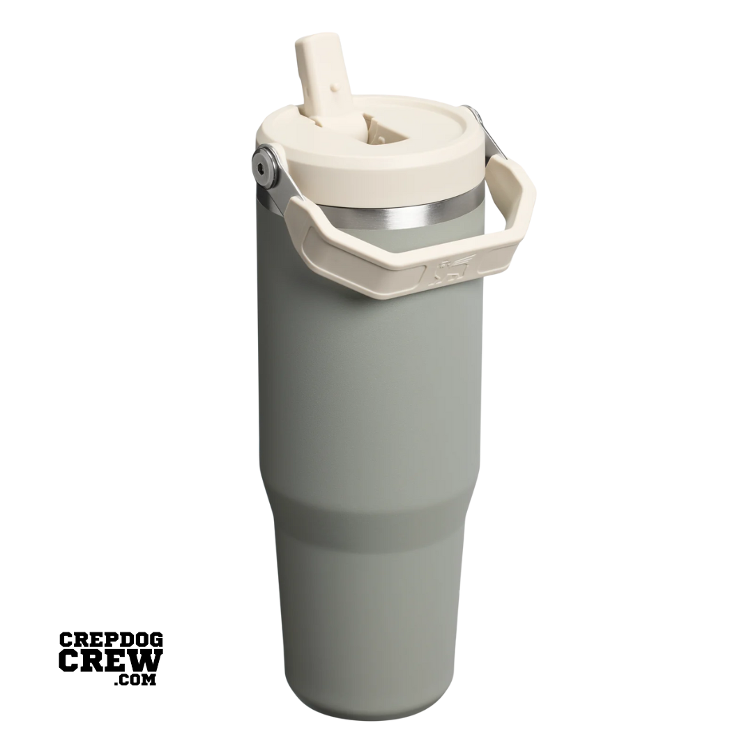 STANLEY Tumbler Mug IceFlow Flip Straw Sage Grey 30 Oz - view 2