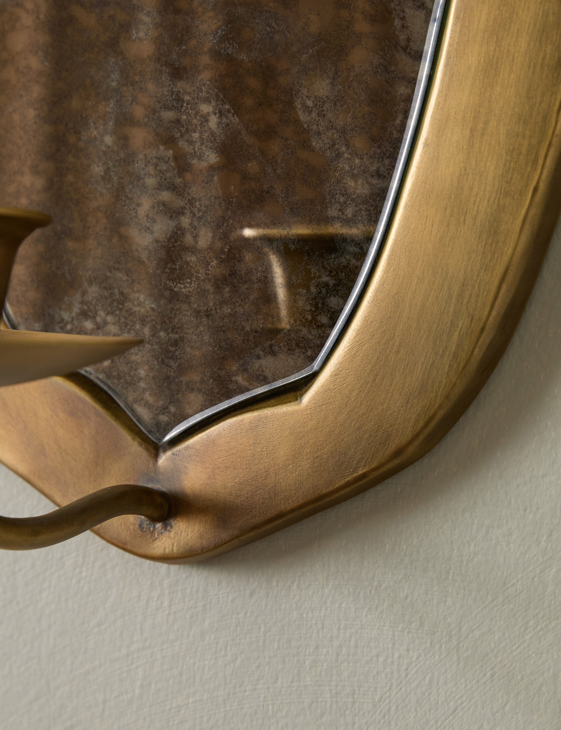 Lulu and Georgia St. Clair Candle Sconce – Brass - view 6