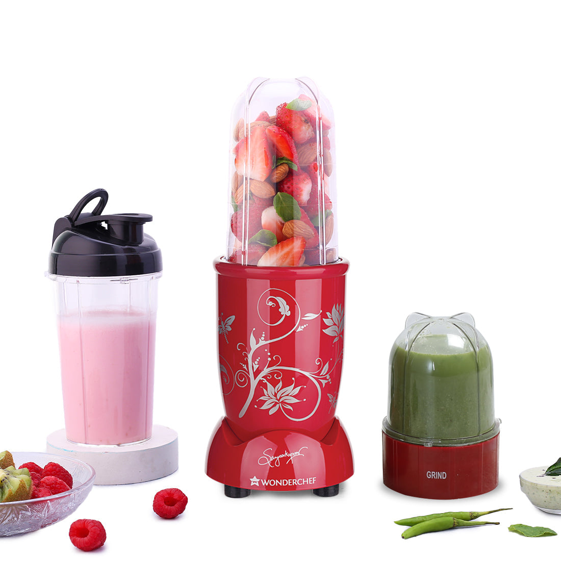 Wonderchef Nutri-blend Mixer Grinder Blender, Smoothie Maker,