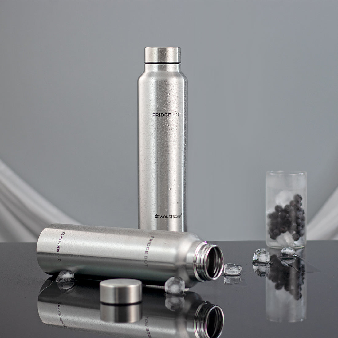 Wonderchef Renewed Stainless Steel Fridge-Bot 1000 ml Each - view 6