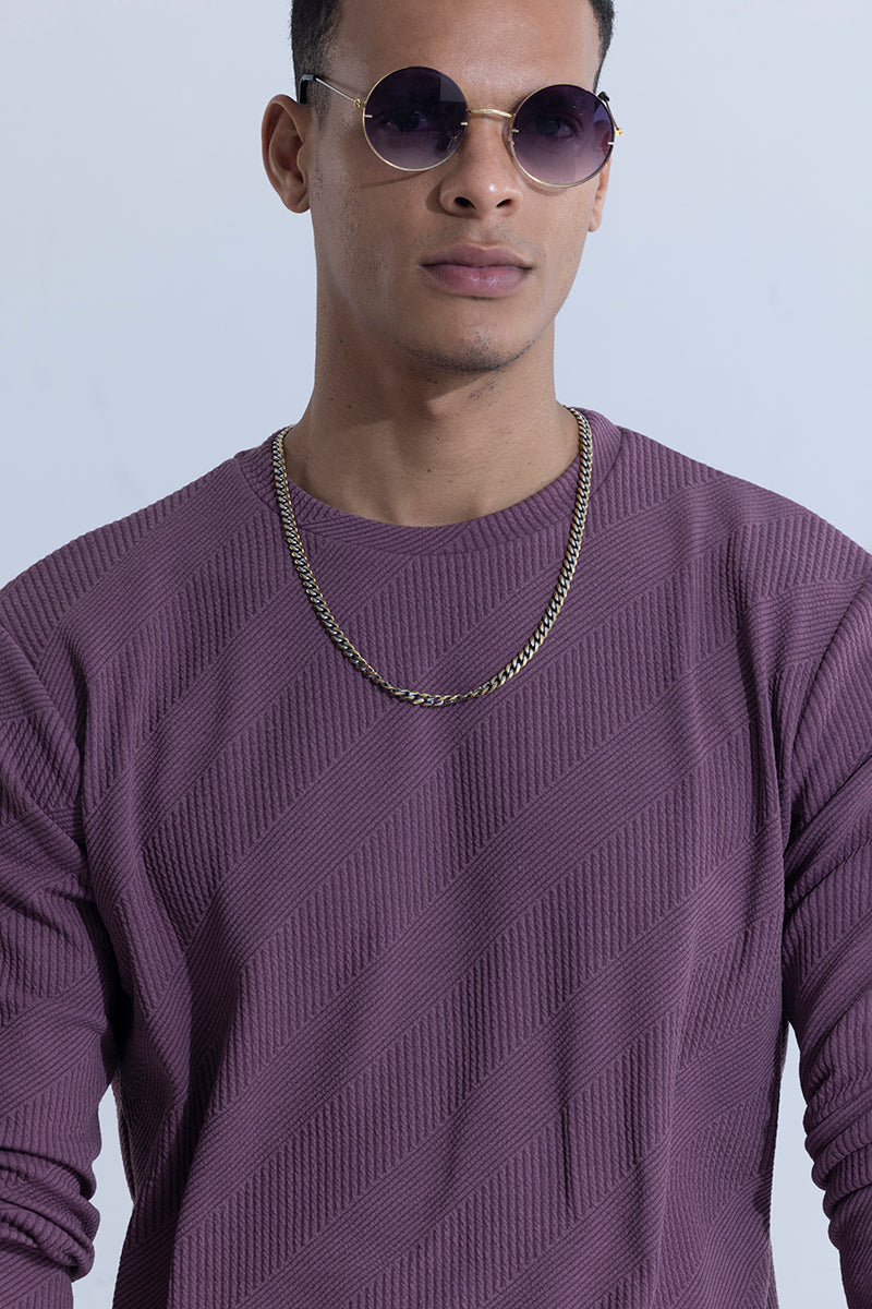 SNITCH Slasher Purple Sweatshirt - view 5