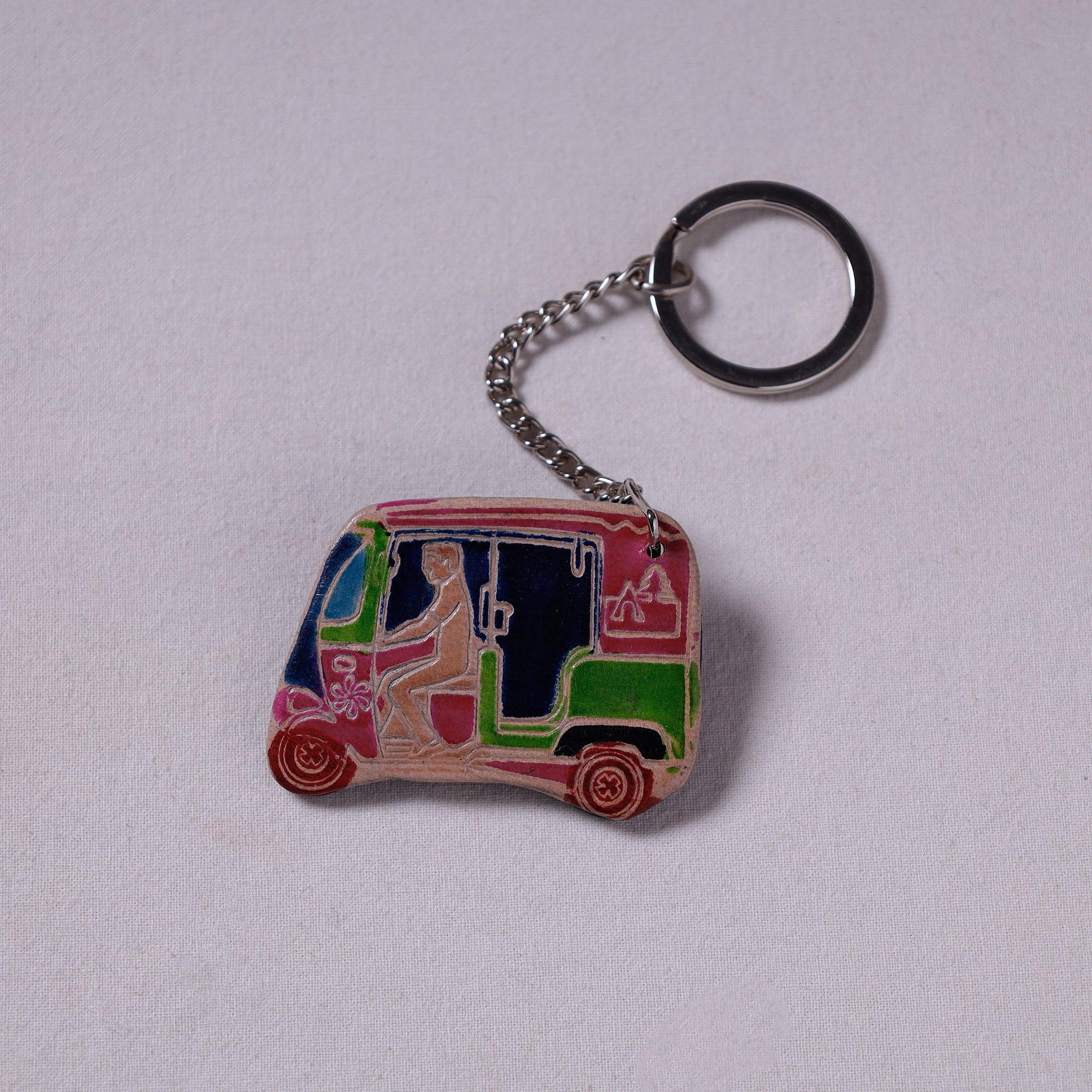 SASHA Auto - Handcrafted Leather Keychain