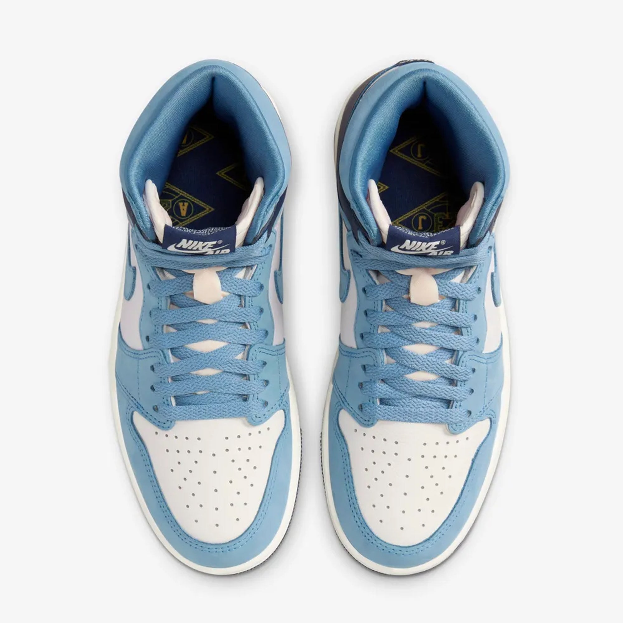 Jordan | AIR JORDAN 1 RETRO HIGH OG "FIRST FLIGHT" { UNIVERSITY BLUE/UNIVERSITY GOLD-SAIL - view 2