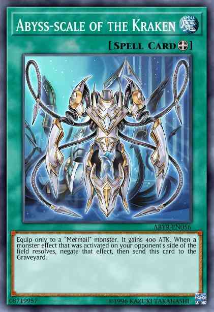 Yu-Gi-Oh! Abyss-scale of the Kraken - ABYR-EN056 - Common - 1st Edition