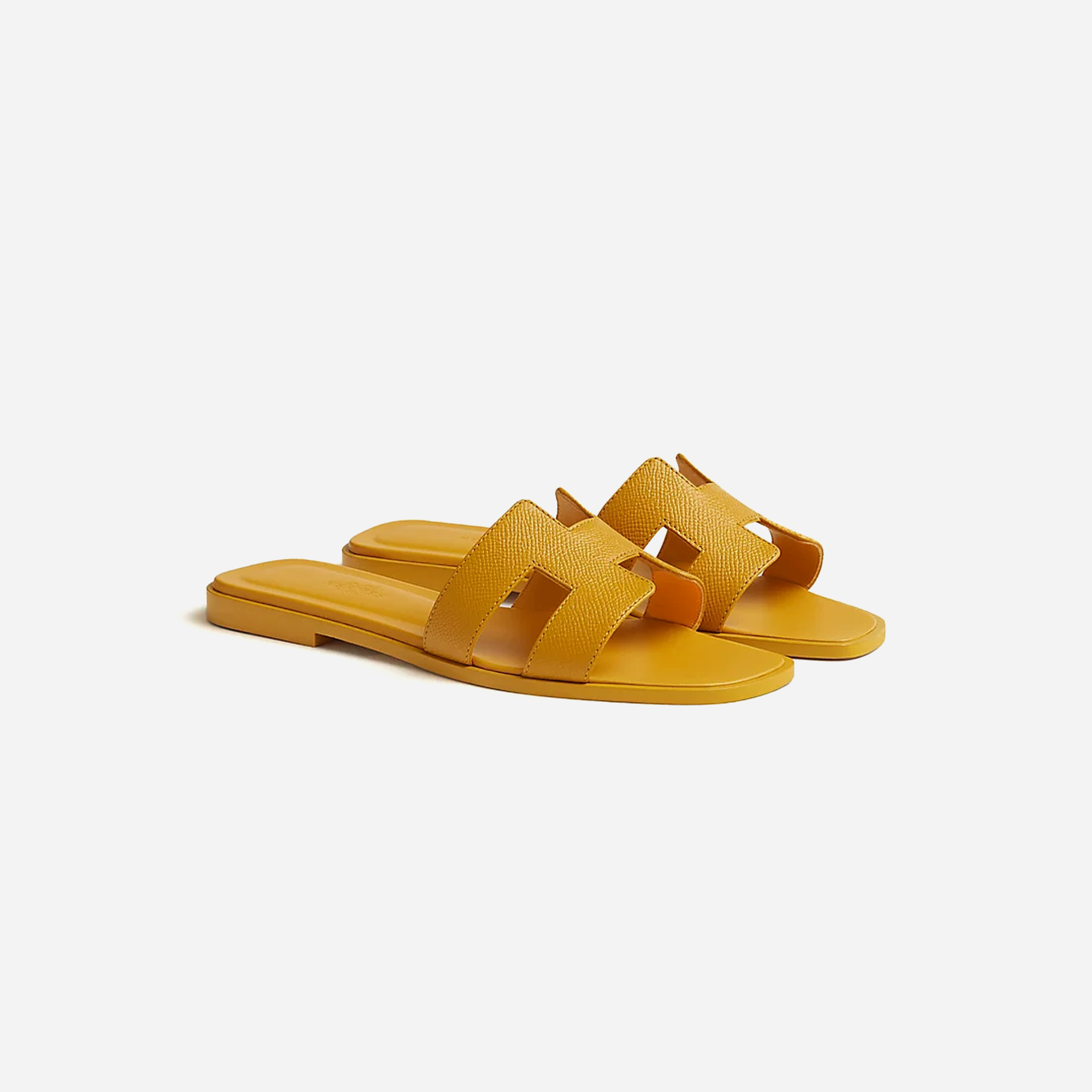 Hermes Oran sandal Jaune Topaze - view 2
