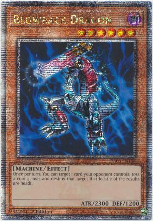 Yu-Gi-Oh! Blowback Dragon - RA03-EN138 - Quarter Century Secret Rare - 1st Edition