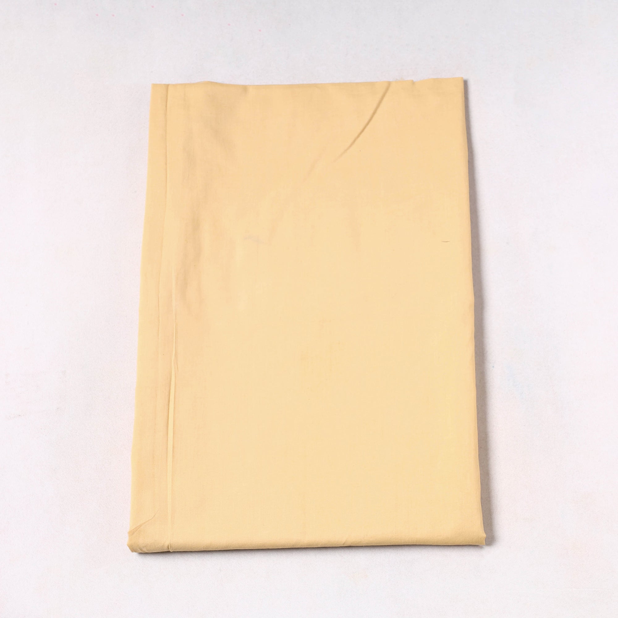 ITOKRI CRAFTS INITIATIVE Beige - Prewashed Plain Dyed Flex Cotton Precut Fabric (1.3 meter) 40