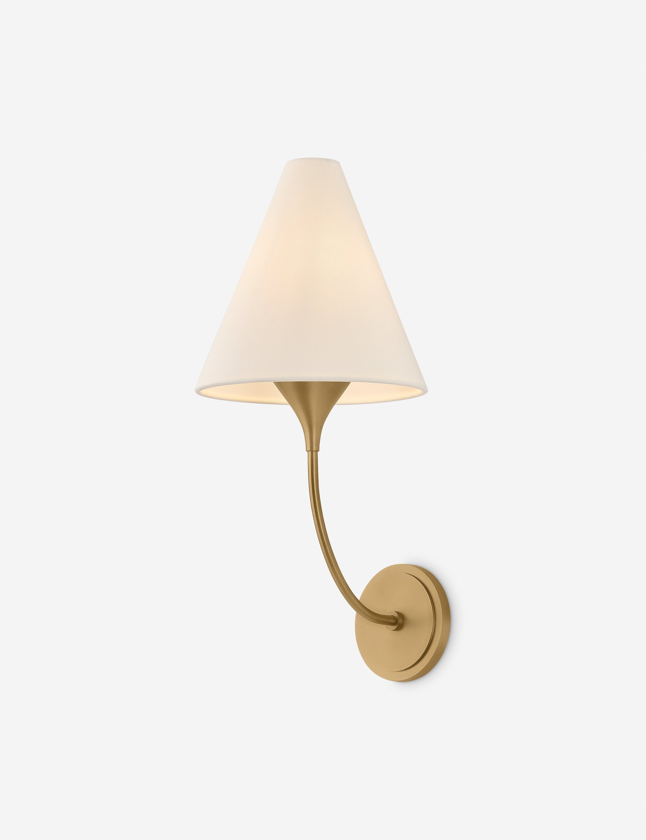 Lulu and Georgia Eleni Sconce – Aged Brass - view 2