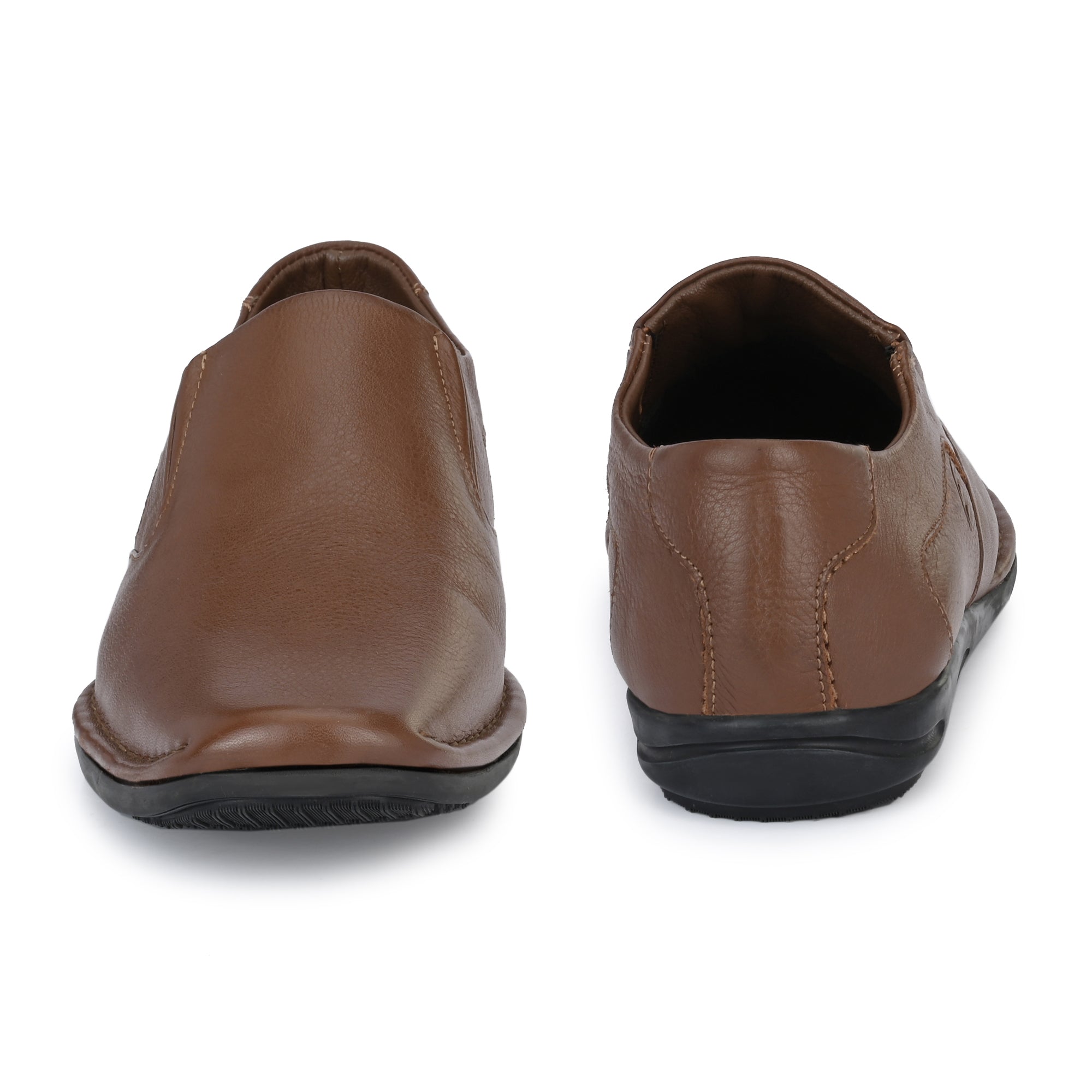 egoss-shoes Egoss Leather Casual Slip On Shoes For Men - view 4