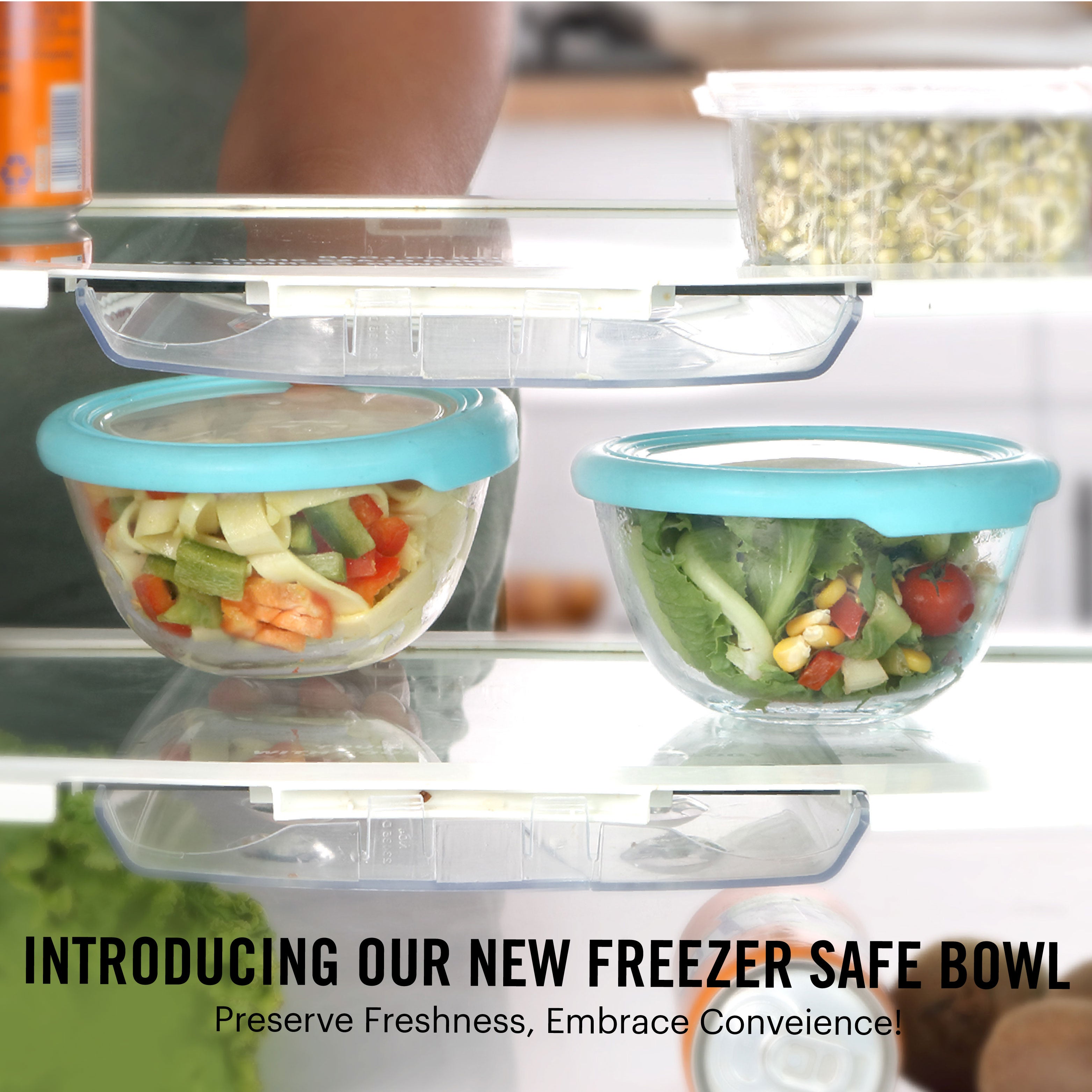 Cello Ornella Glass Mixing Bowl Set, Set of 3 - view 5