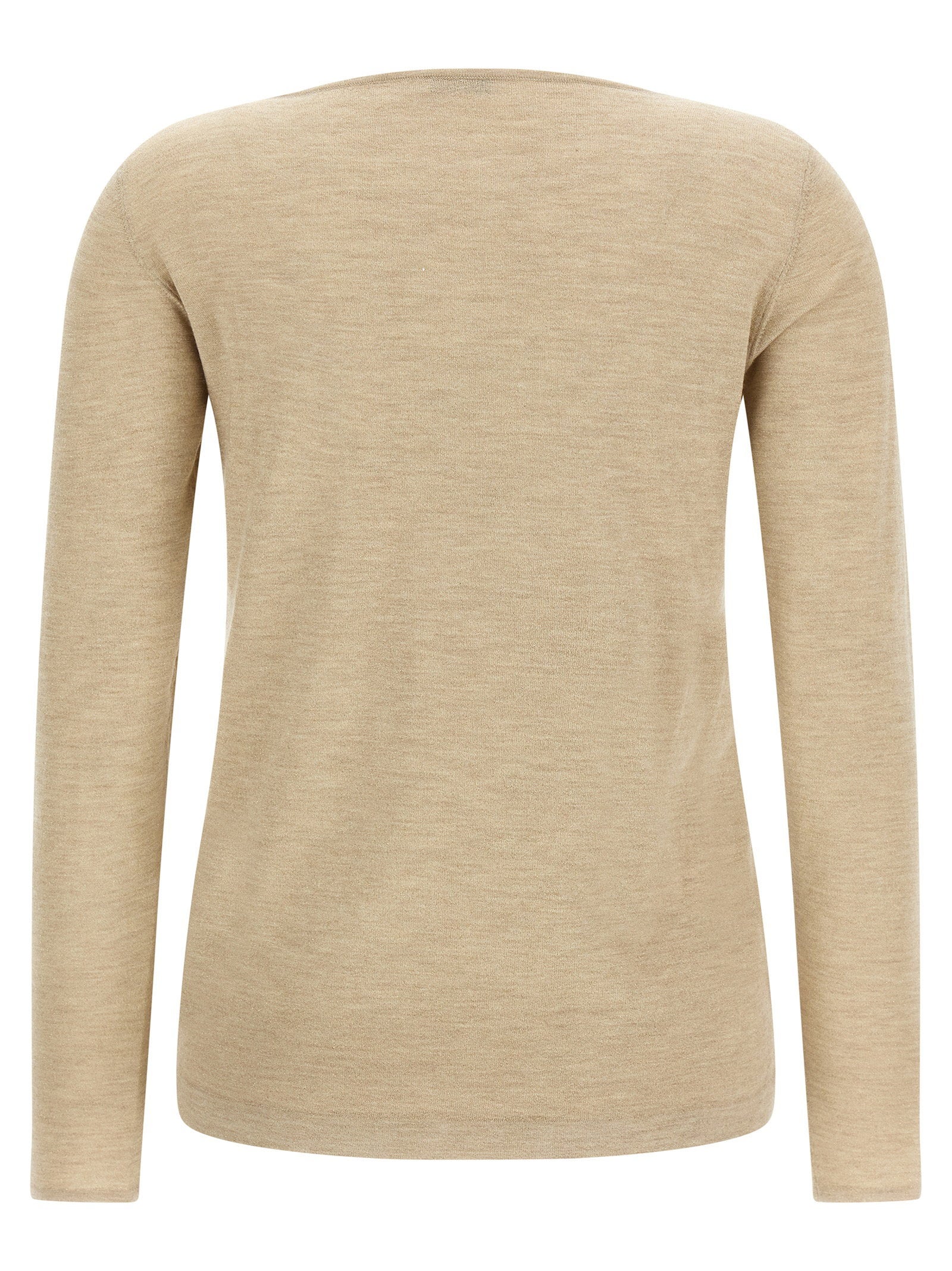 Brunello Cucinelli Scollo A Barchetta In Lurex Sweater - view 2