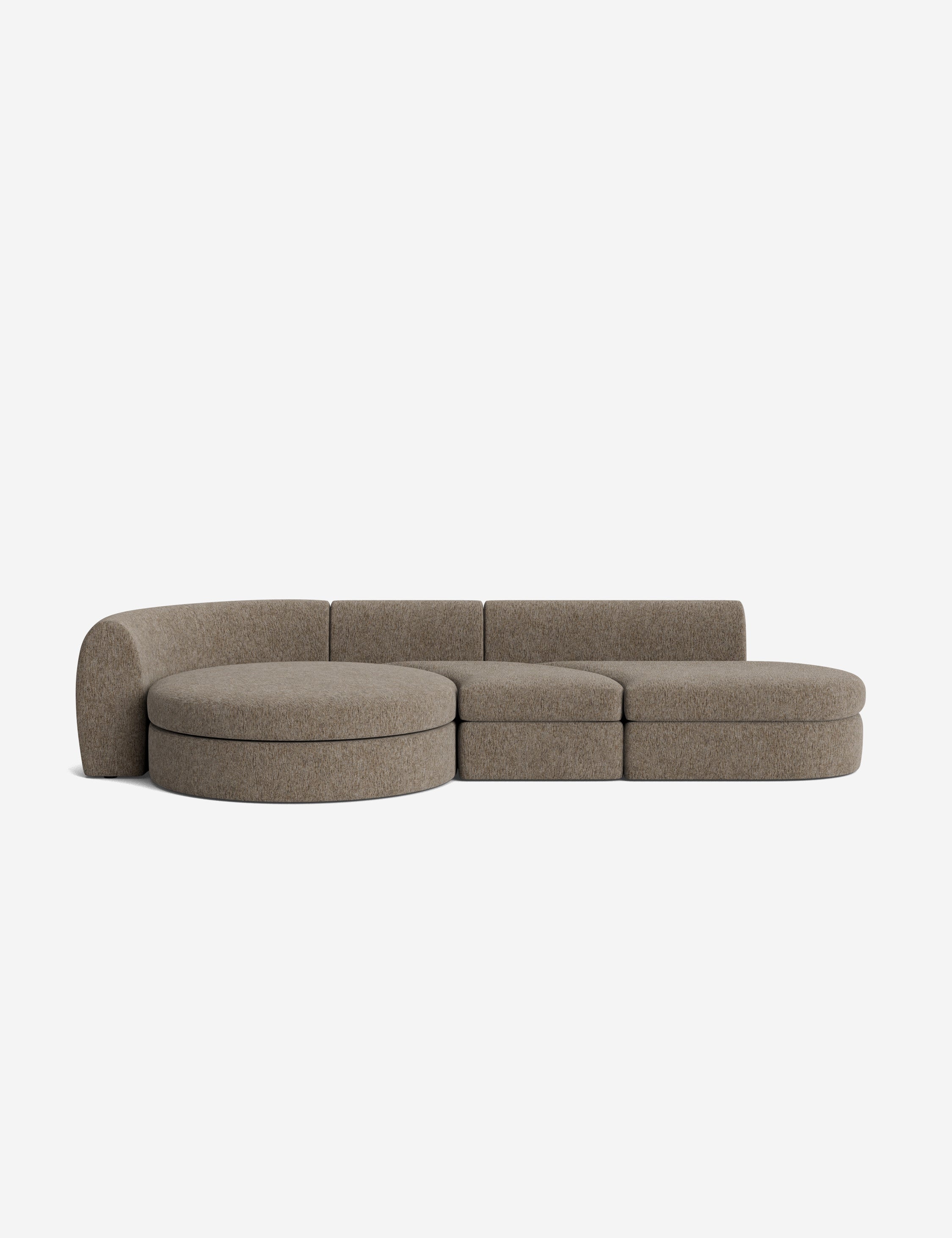 Lulu and Georgia Buckley Modular Chaise Sectional Sofa - view 125