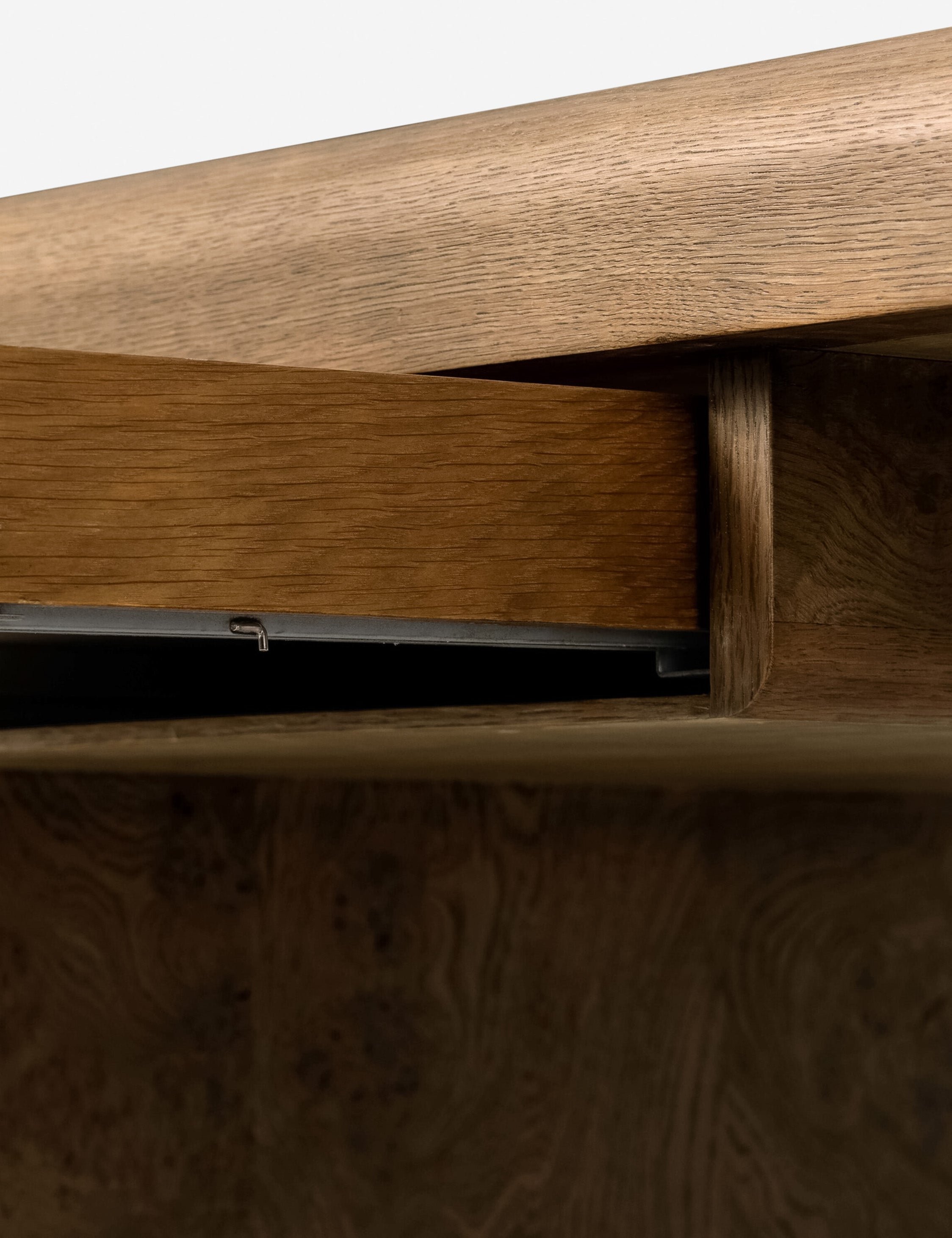 Lulu and Georgia Kristoffer Desk – Natural Burl - view 12
