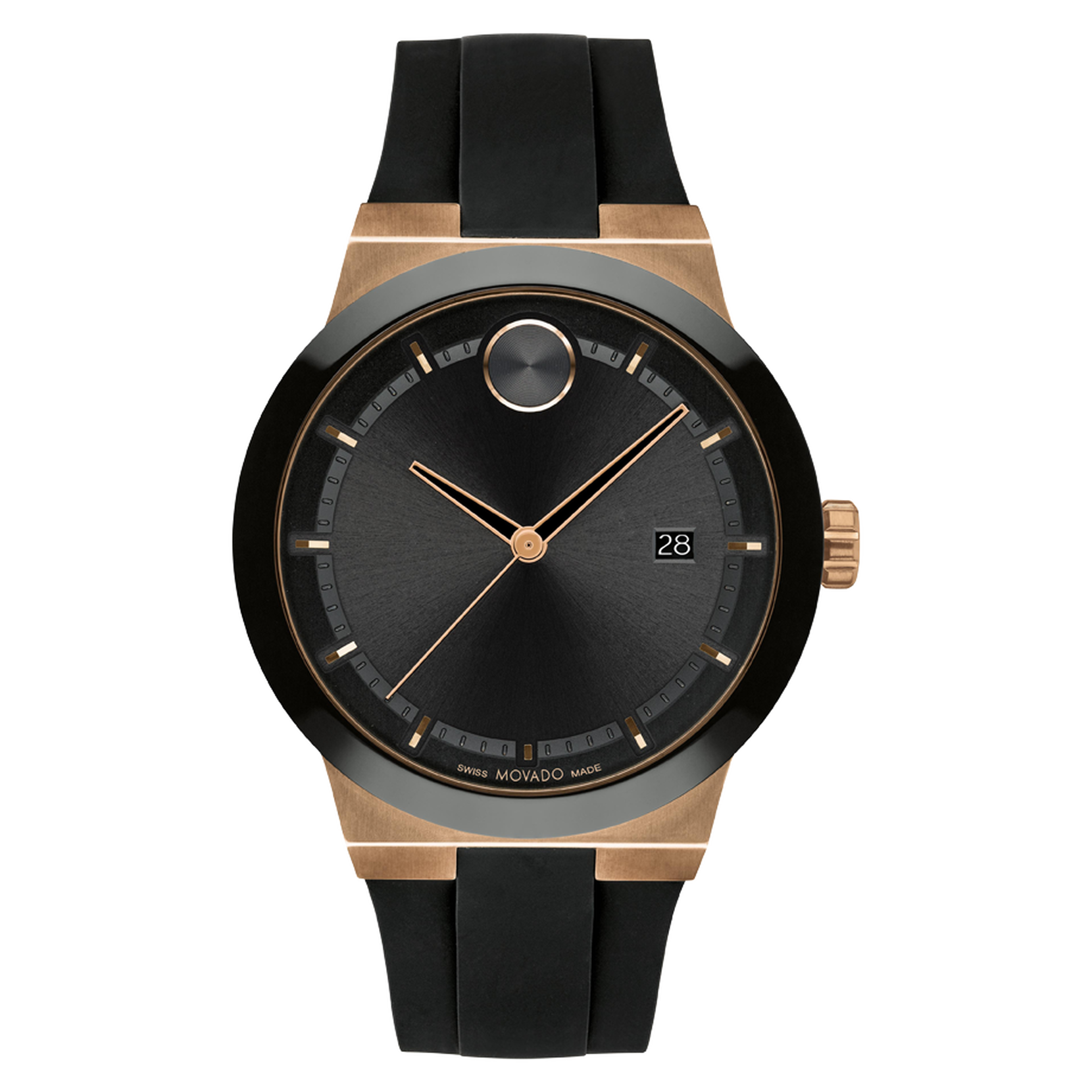 Movado Bold Fusion Black Dial Men 42.3mm - view 3