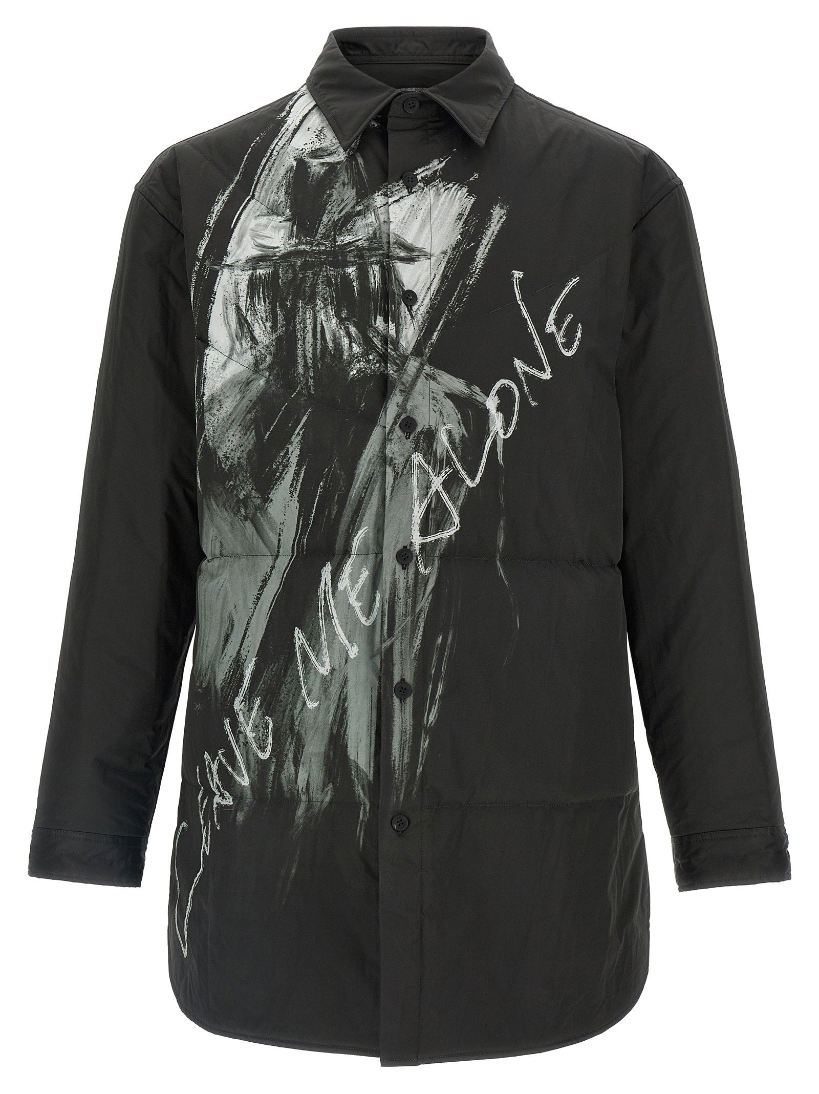 Yohji Yamamoto Padded Overshirt – 100% polyester