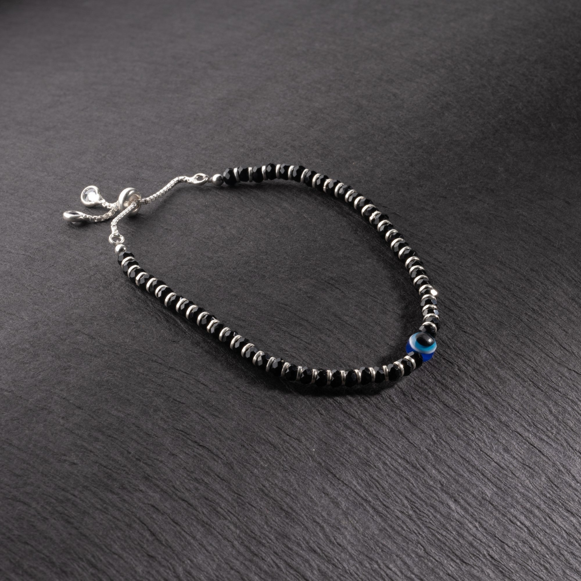 Prinjal Jewellers Real Evil Eye silver Anklets for women