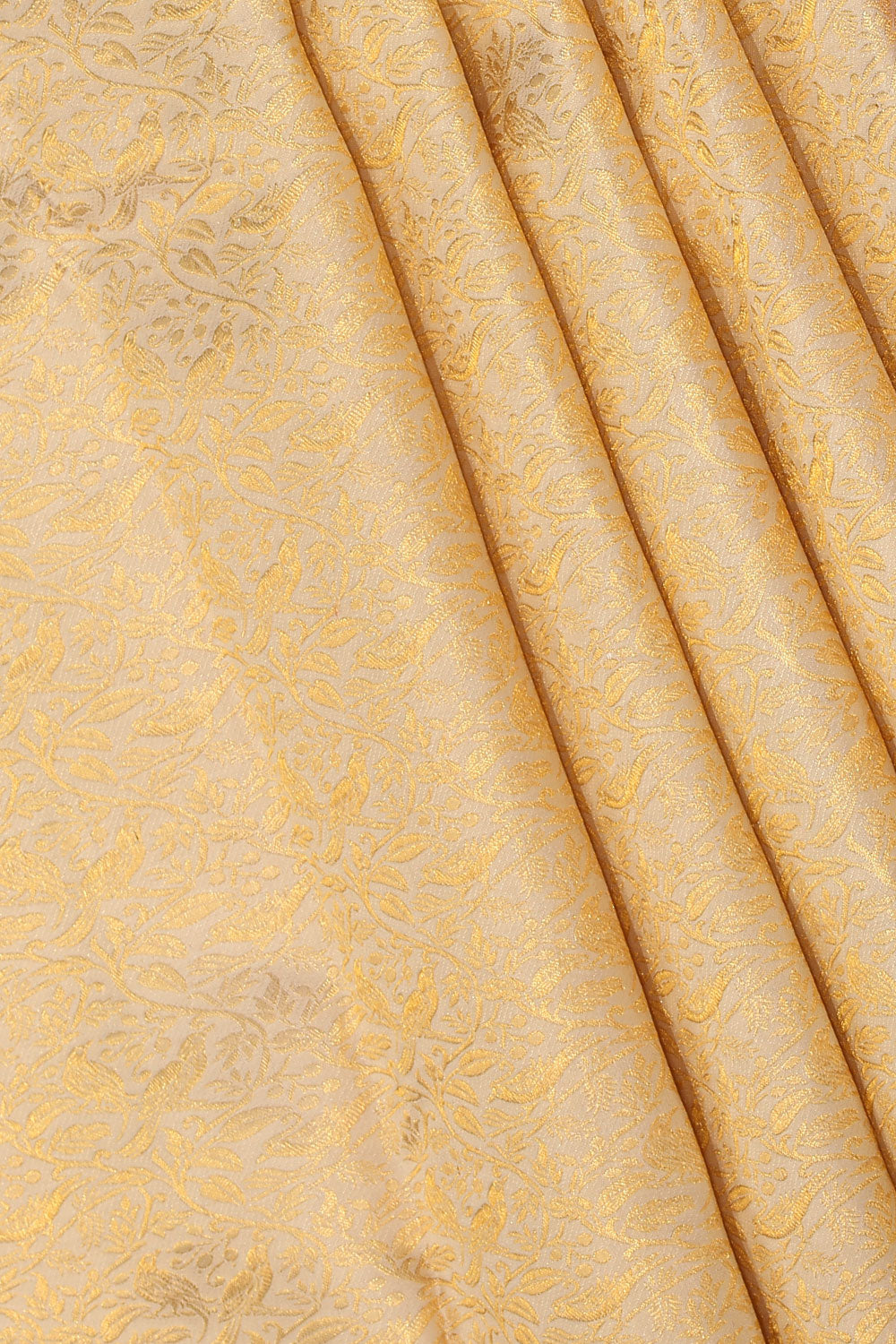 Kalanjali Kanchipattu An Ethereal Pearl Off-White Saree - view 2