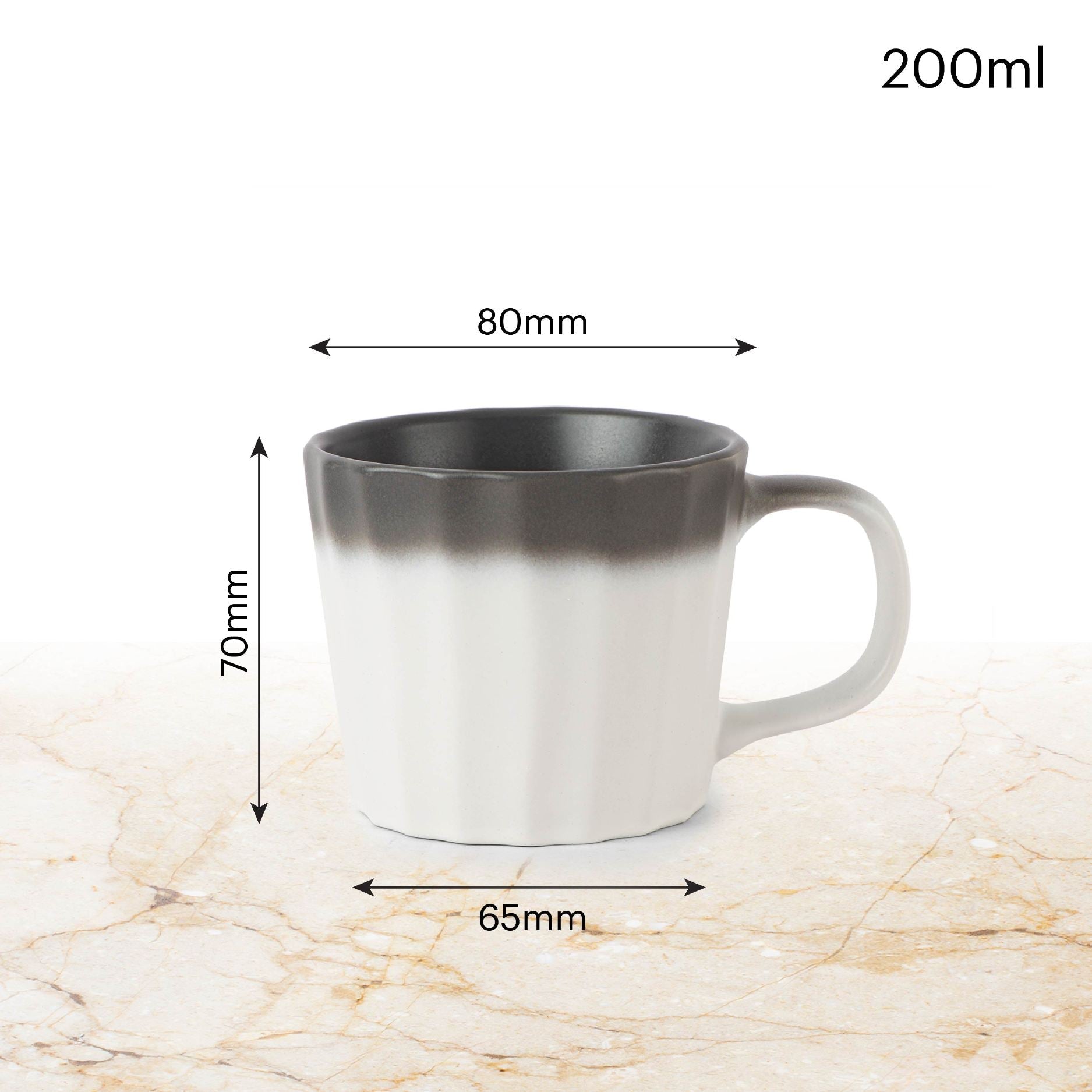 Cello Retro 6 Pieces Ceramic Mug - view 9