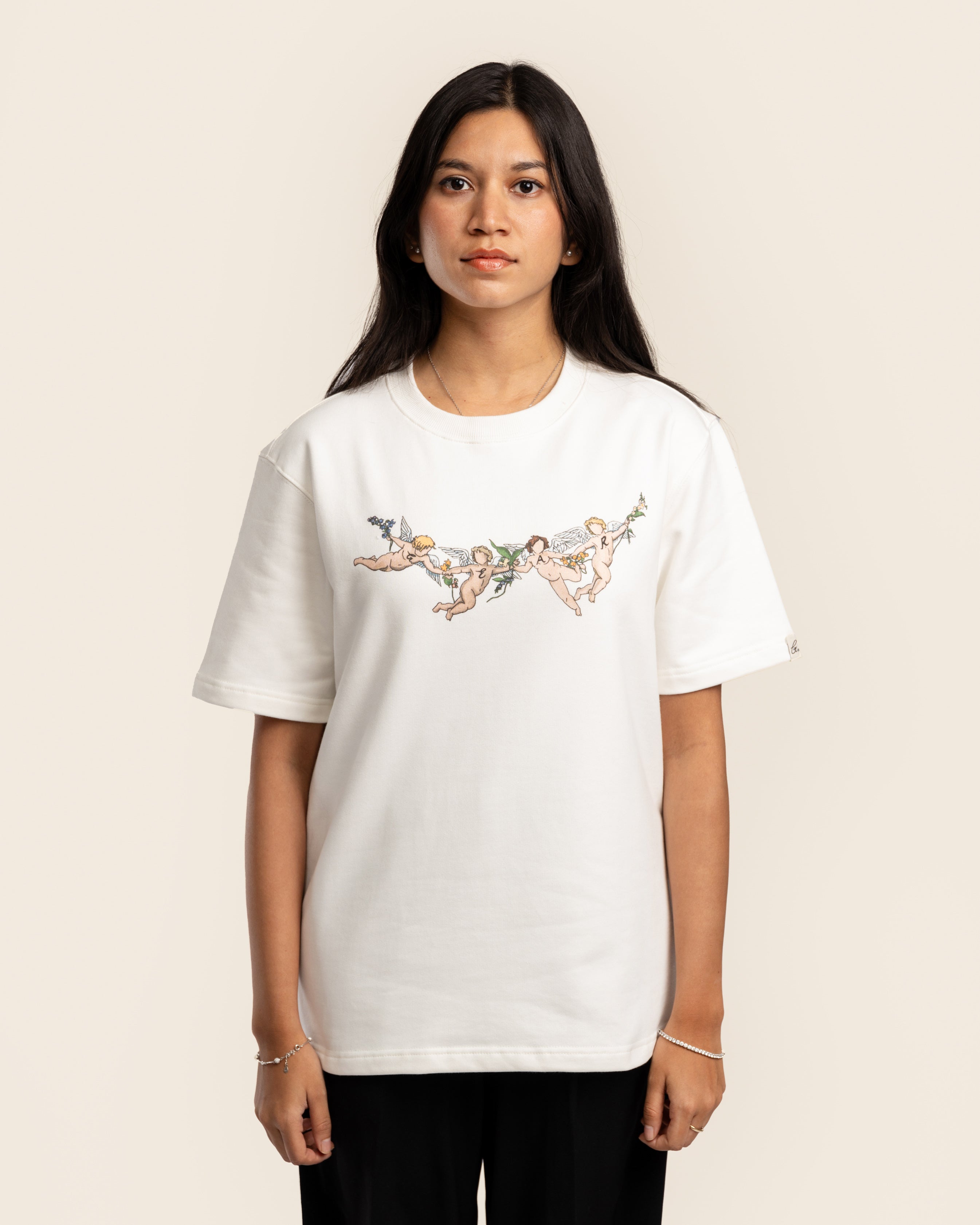 MNST GEAR Angel Wreath Tee – White - view 2